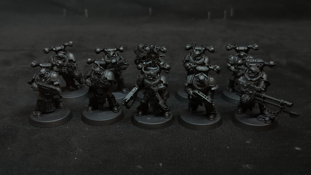 Warhammer 40k Chaos Space Marines Legionaries x10