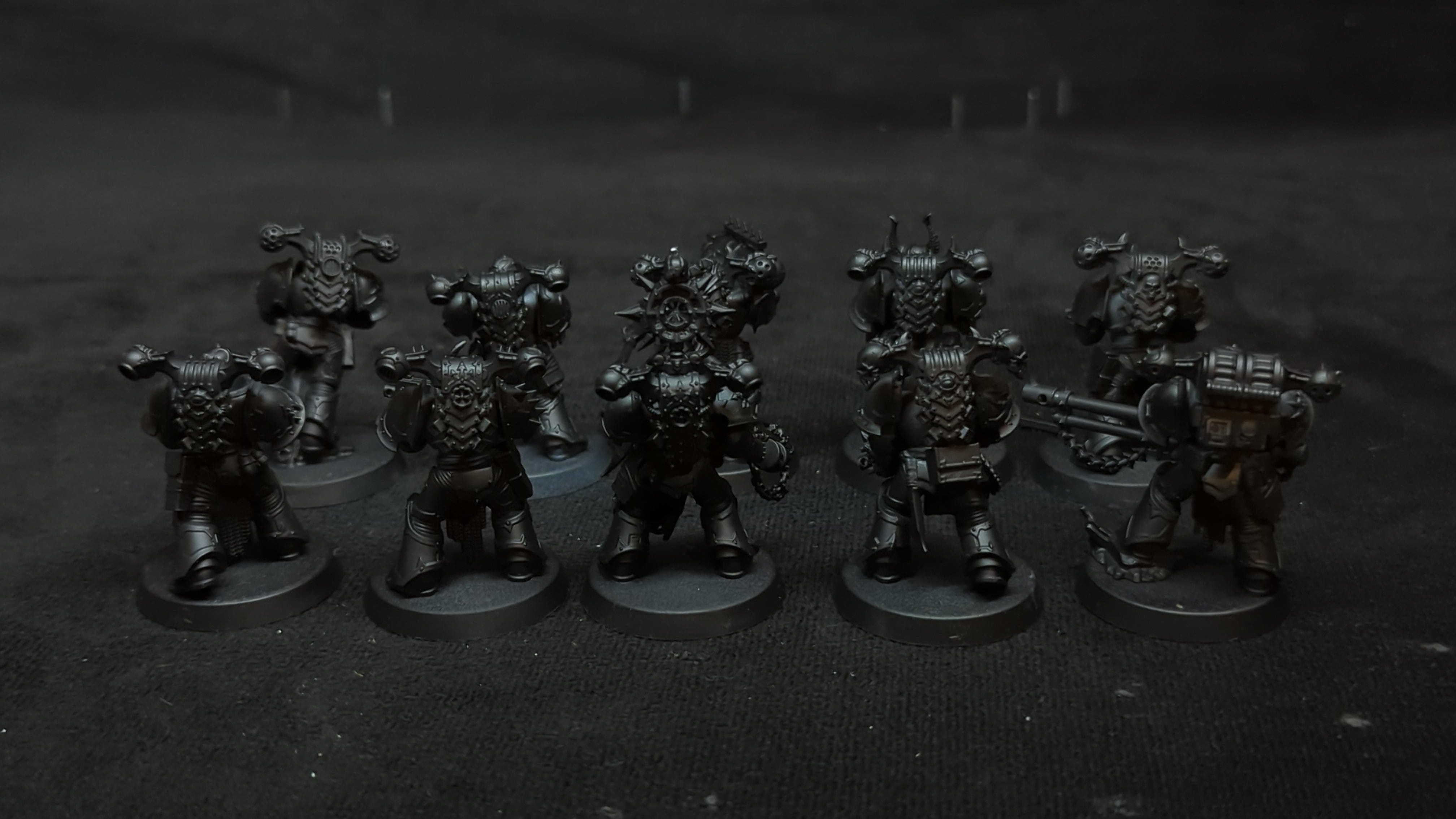 Warhammer 40k Chaos Space Marines Legionaries x10