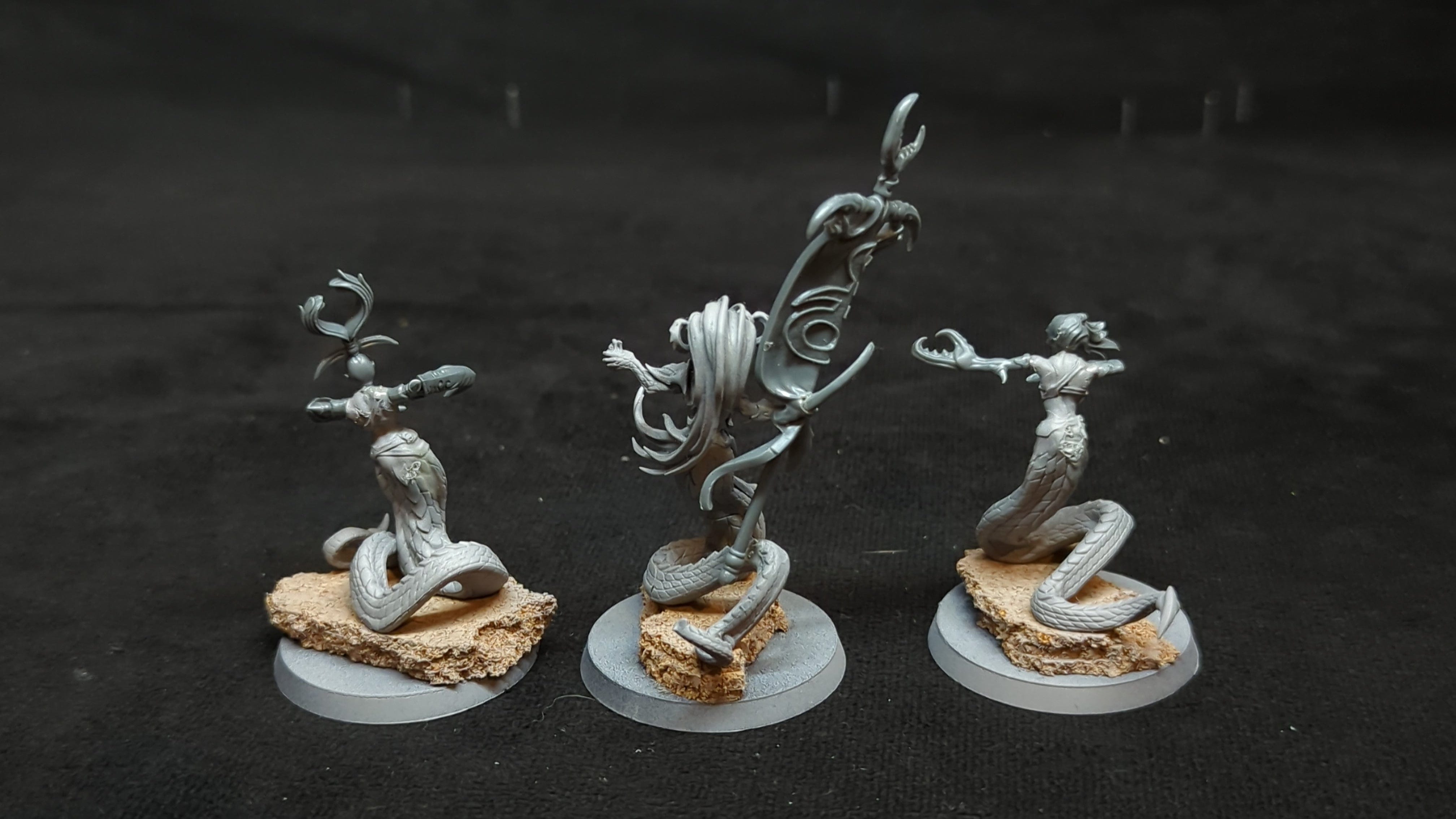 Warhammer Chaos Daemons Fiends of Slaanesh x3