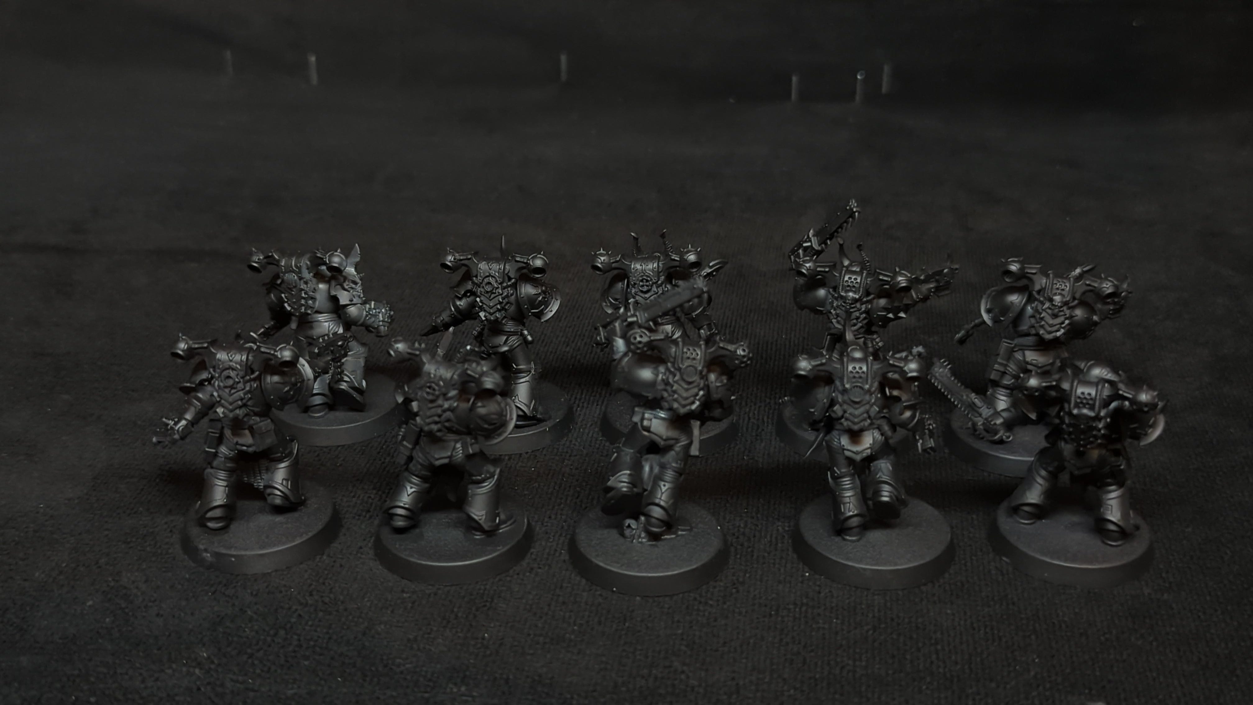 Warhammer 40k Chaos Space Marines Legionaries x10