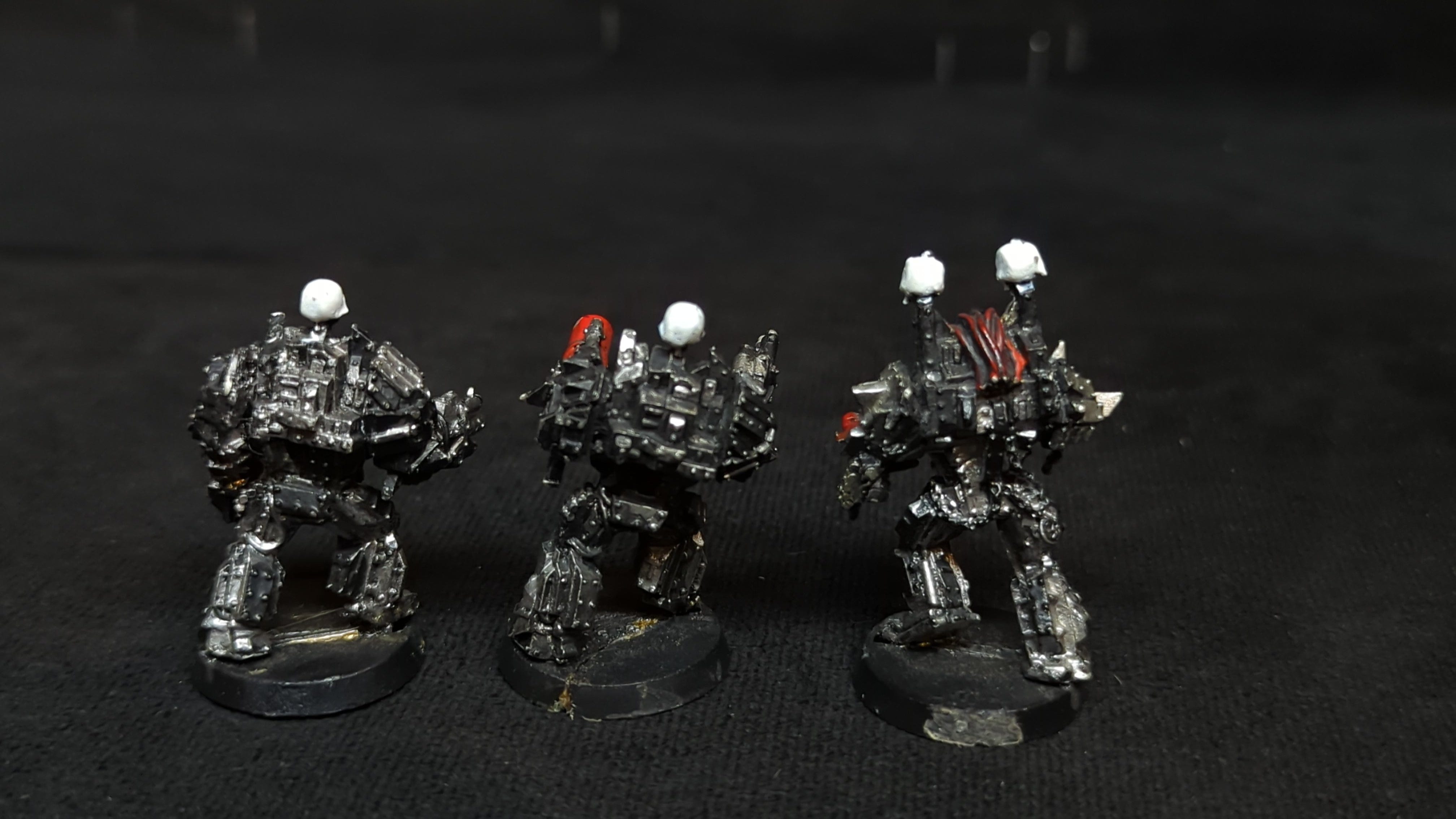 Warhammer 40k Chaos Space Marines Obliterator x3