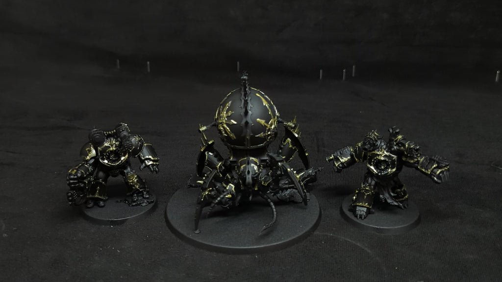 Warhammer 40k Chaos Space Marines Warpforged x3