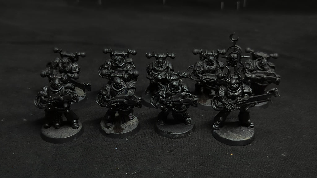 Warhammer 40k Chaos Space Marines Legionaries x9