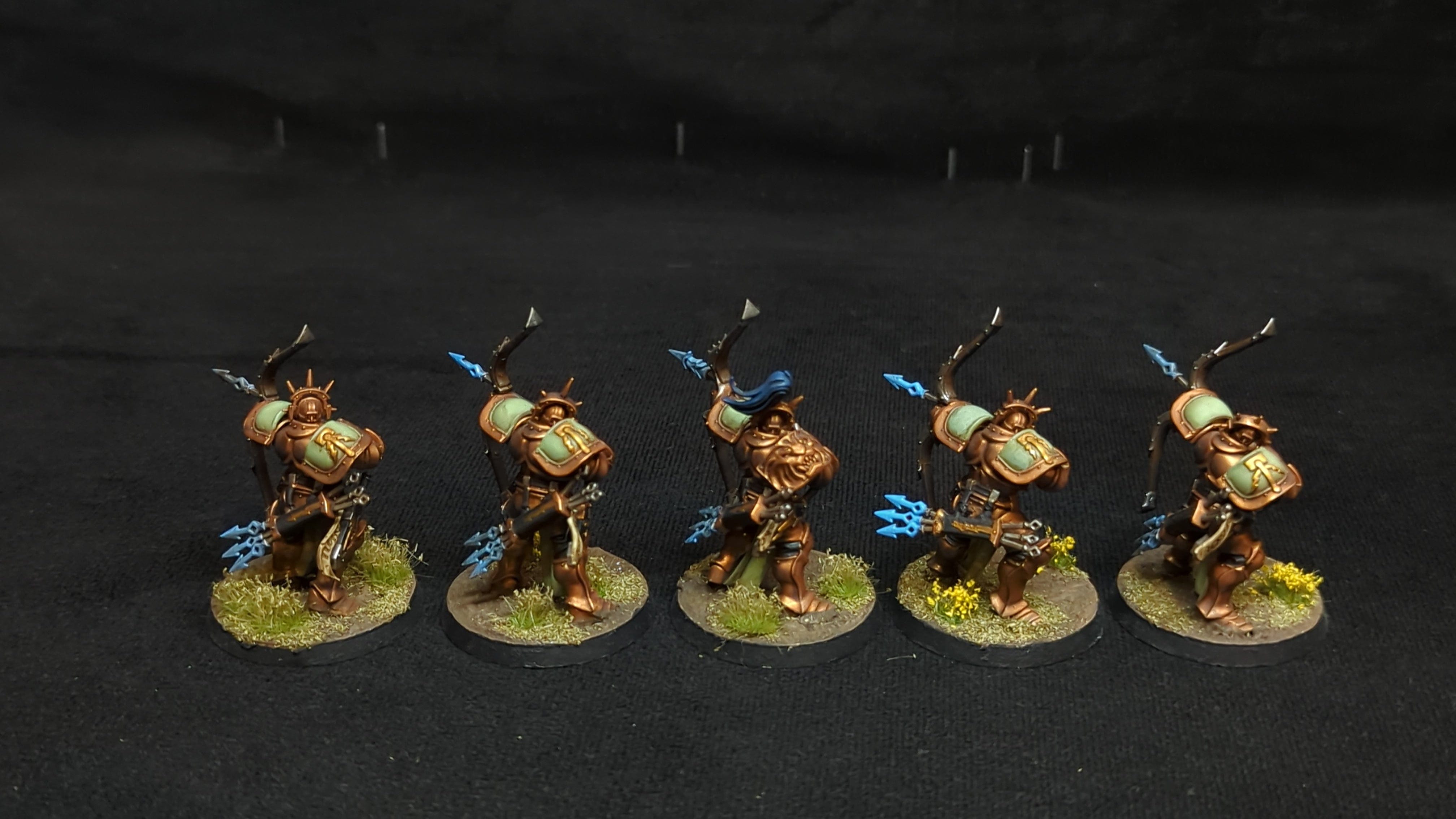 Age of Sigmar Stormcast Eternals Judicators x5 Painted