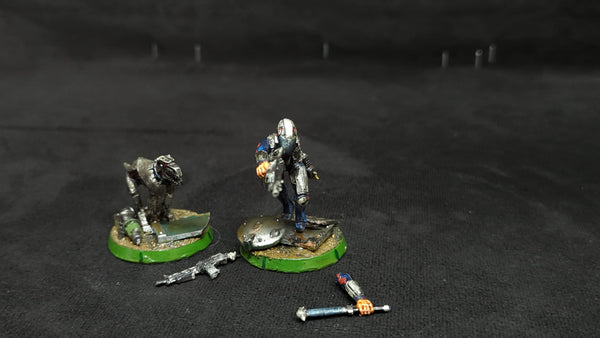 Warhammer Inquisitor Warhammer Inquisitor Lucretia Bravus x2 OOP Painted