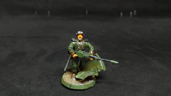 Warhammer Inquisitor Warhammer Insquisitor Sergeant Dorian Black x1 OOP Painted