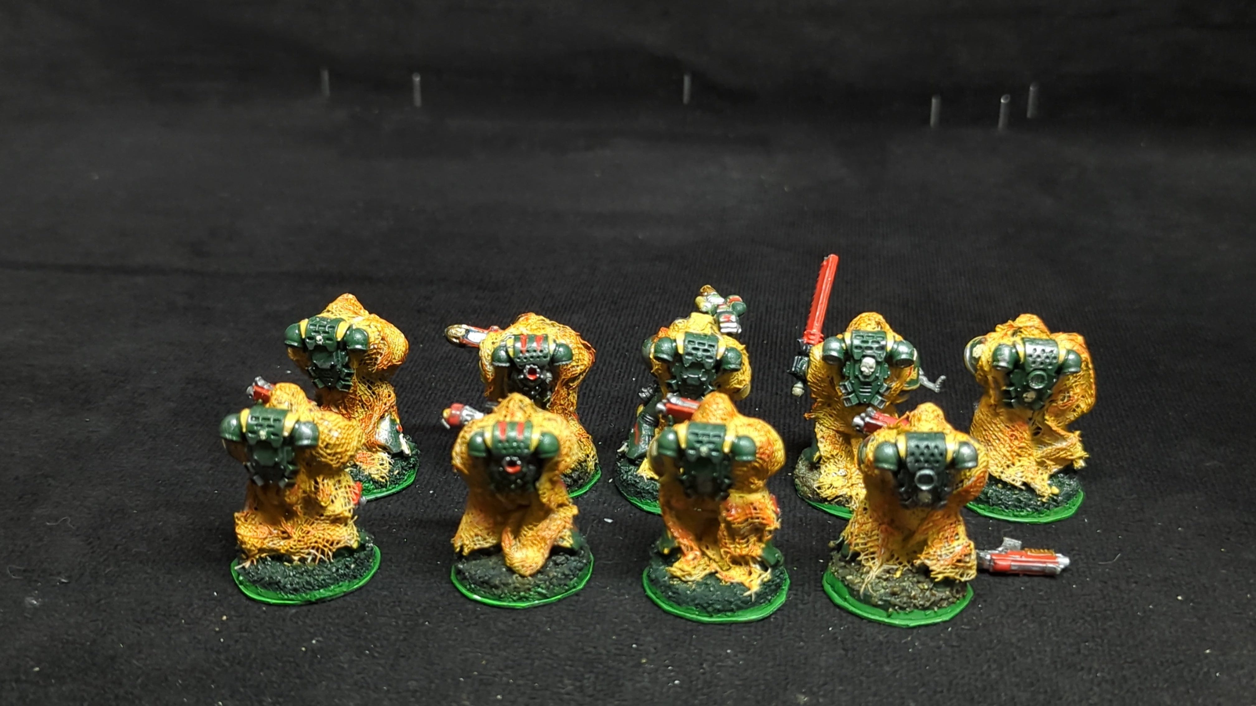 Warhammer 40k Space Marines Tactical Squad x9 OOP Painted