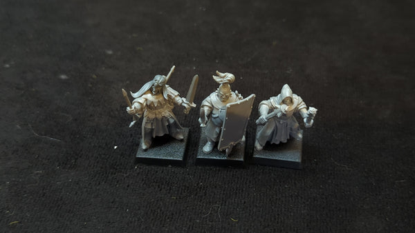 The Old World The Old World Kingdom of Bretonnia: Men-at-arms x3