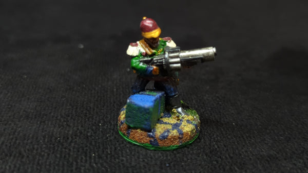 Warhammer 40k Astra Militarum Paetorian Guard with Grenade Launcher x1 OOP Painted