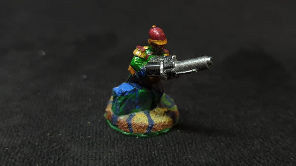Warhammer 40k Astra Militarum Paetorian Guard with Grenade Launcher x1 OOP Painted