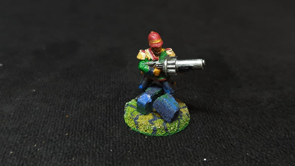 Warhammer 40k Astra Militarum Paetorian Guard with Grenade Launcher x1 OOP Painted