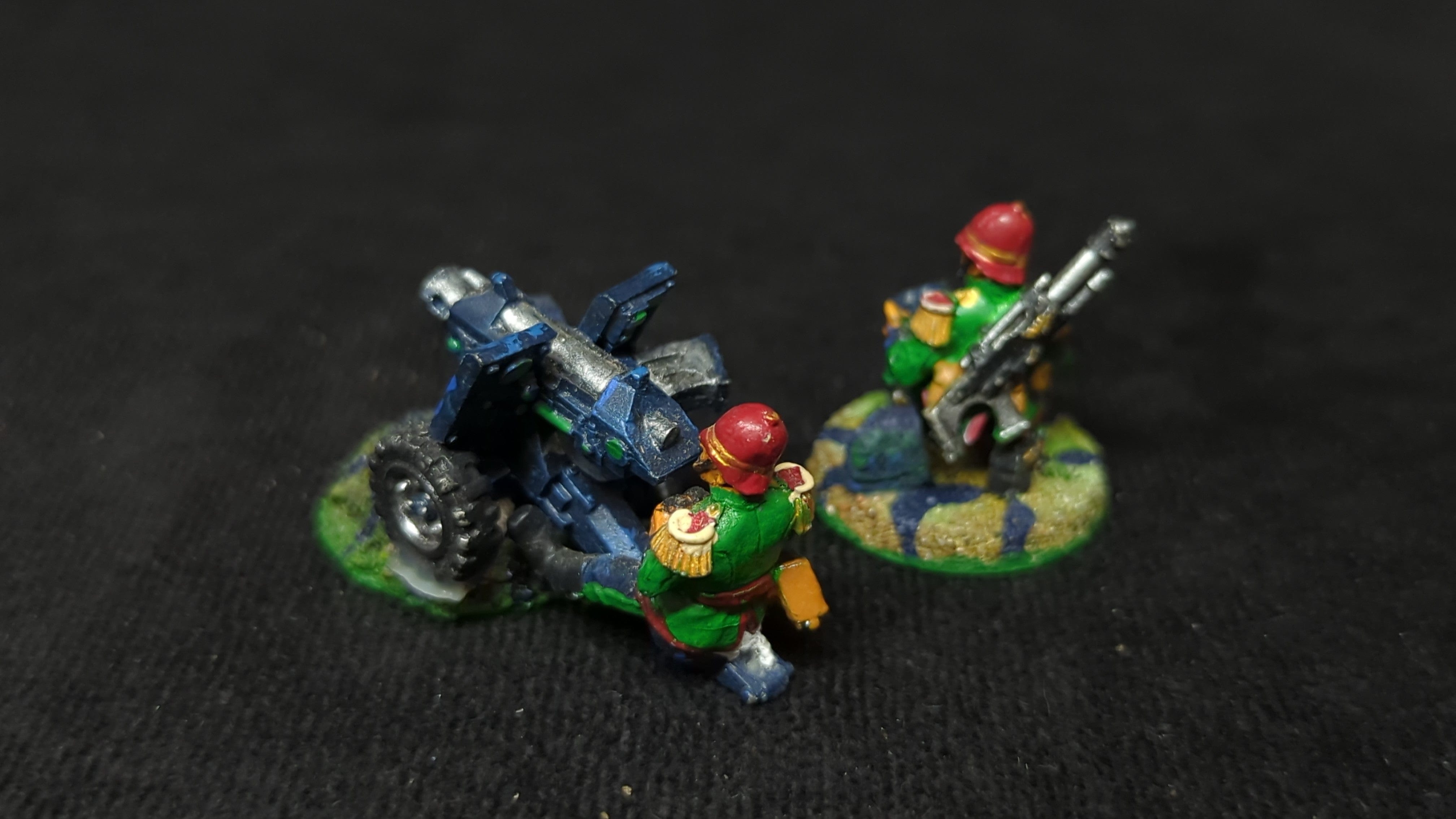 Warhammer 40k Astra Militarum Praetorian Heavy Bolter x2 OOP Painted