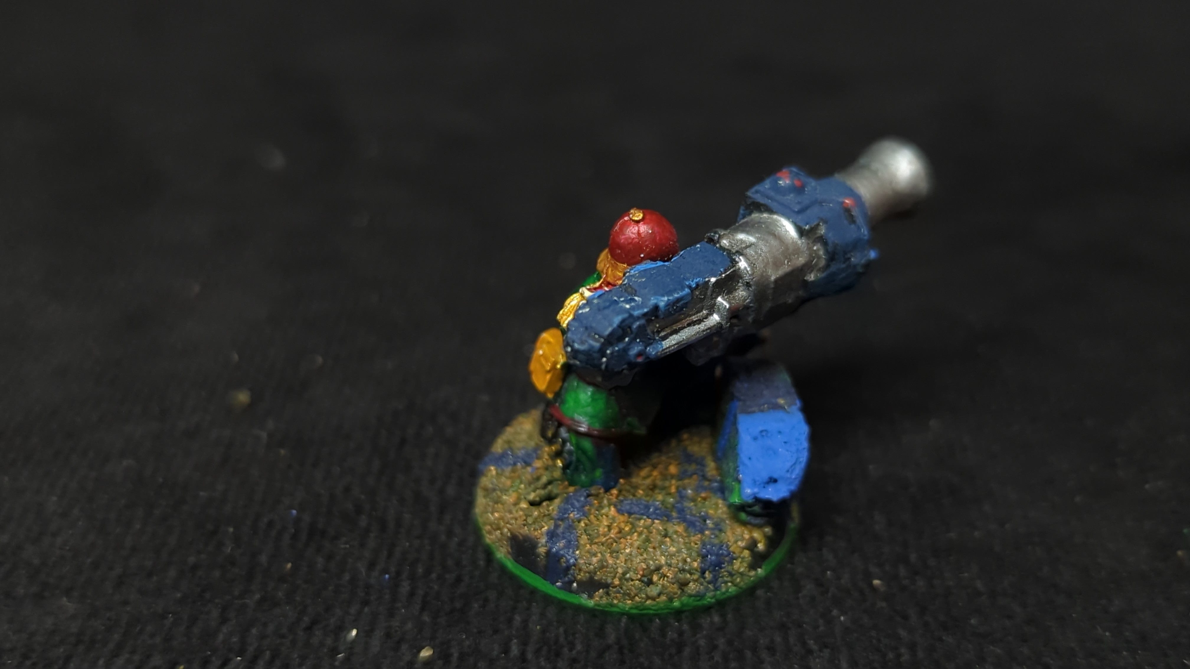 Warhammer 40k Astra Militarum Praetorian Missile Launcher Team x1 OOP Painted