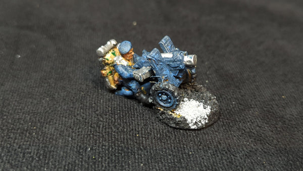 Warhammer 40k Astra Militarum Beret Stormtroopers Heavy Bolter x1 OOP Painted