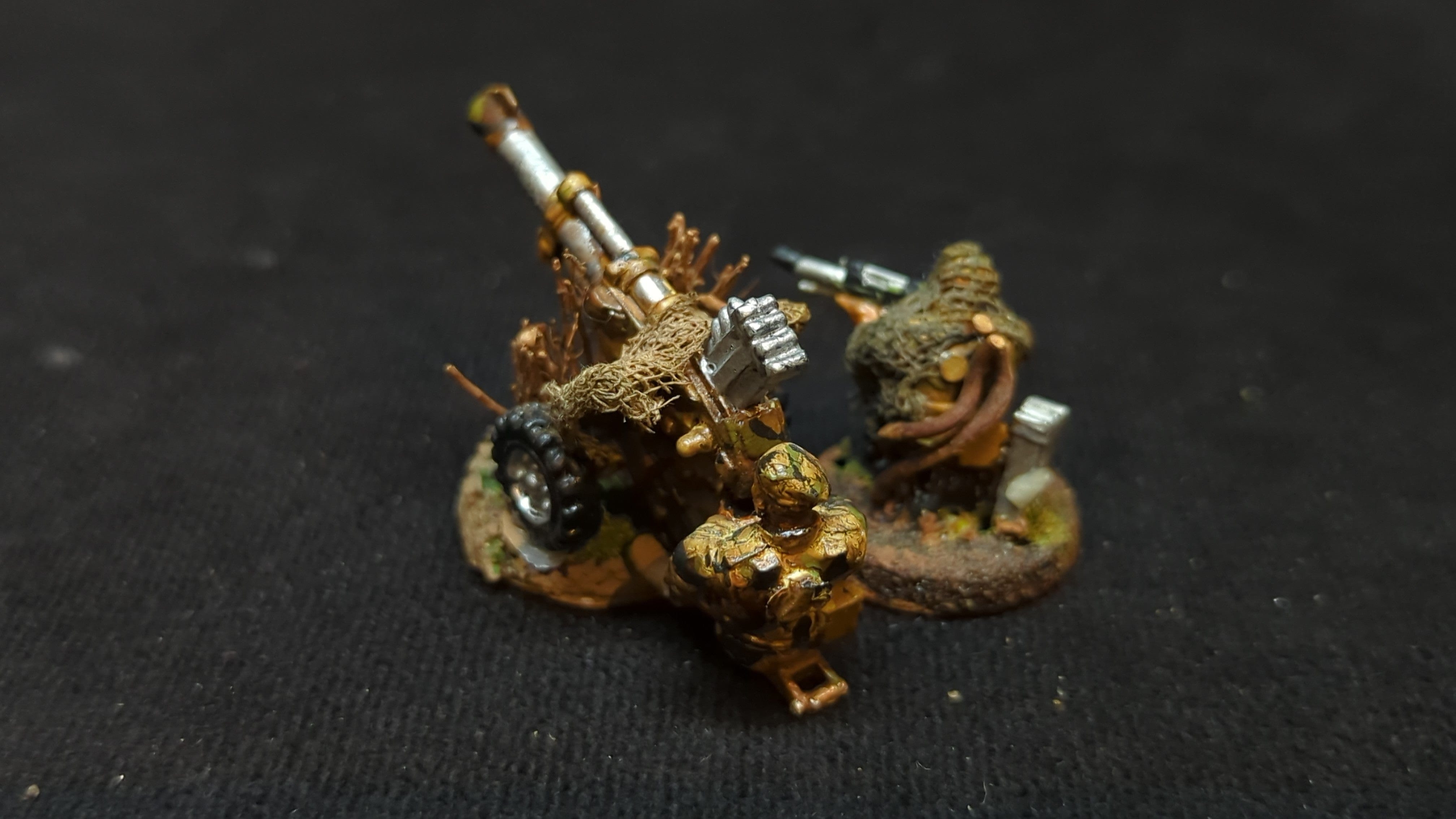 Warhammer 40k Astra Militarum Beret Stormtrooper Autocannon Squad x2 OOP Painted