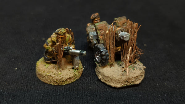 Warhammer 40k Astra Militarum Beret Stormtrooper Heavy Bolter Squad x2 OOP Painted