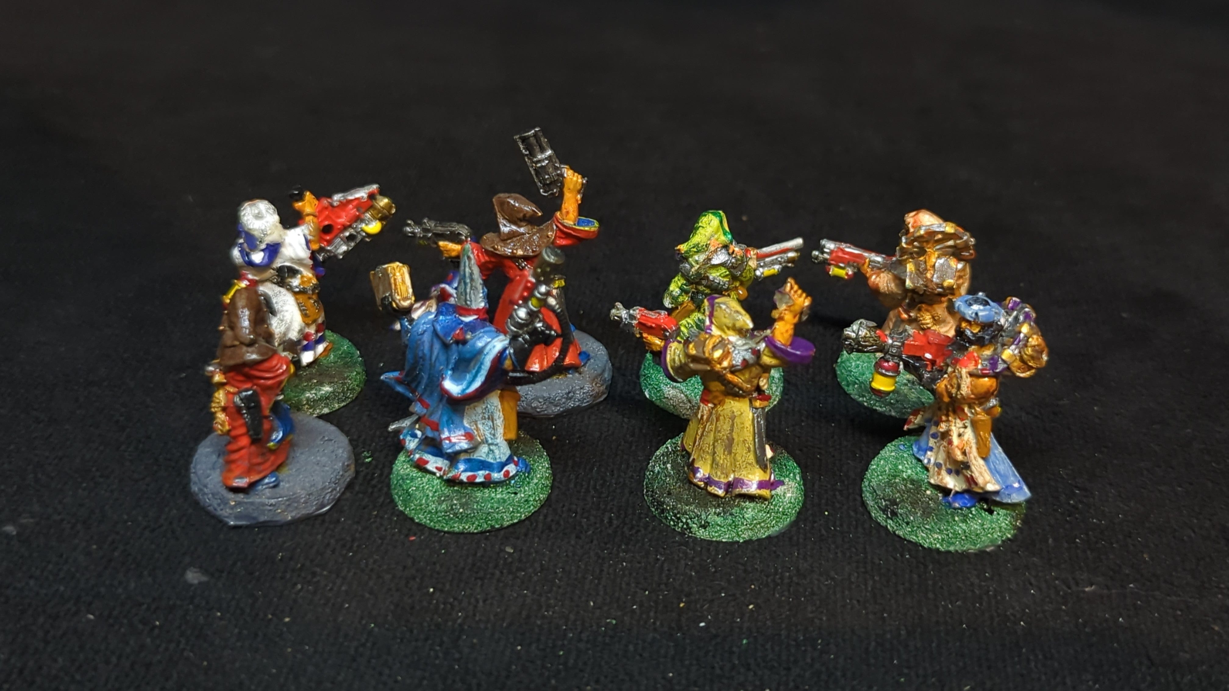 Warhammer Necromunda Necromunda Redemptionists x8 OOP Painted