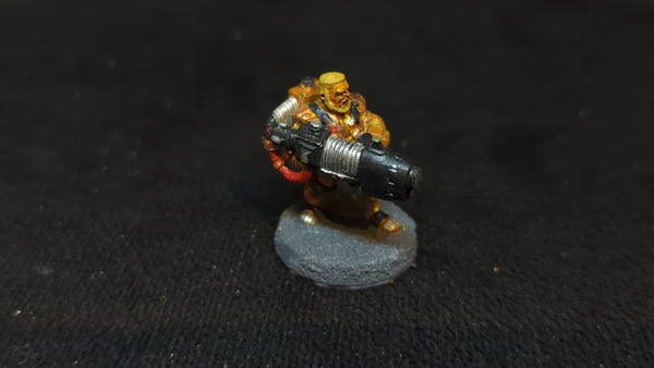 Warhammer Necromunda Necromunda Van Saar with Heavy Plasma Gun x1 OOP Painted