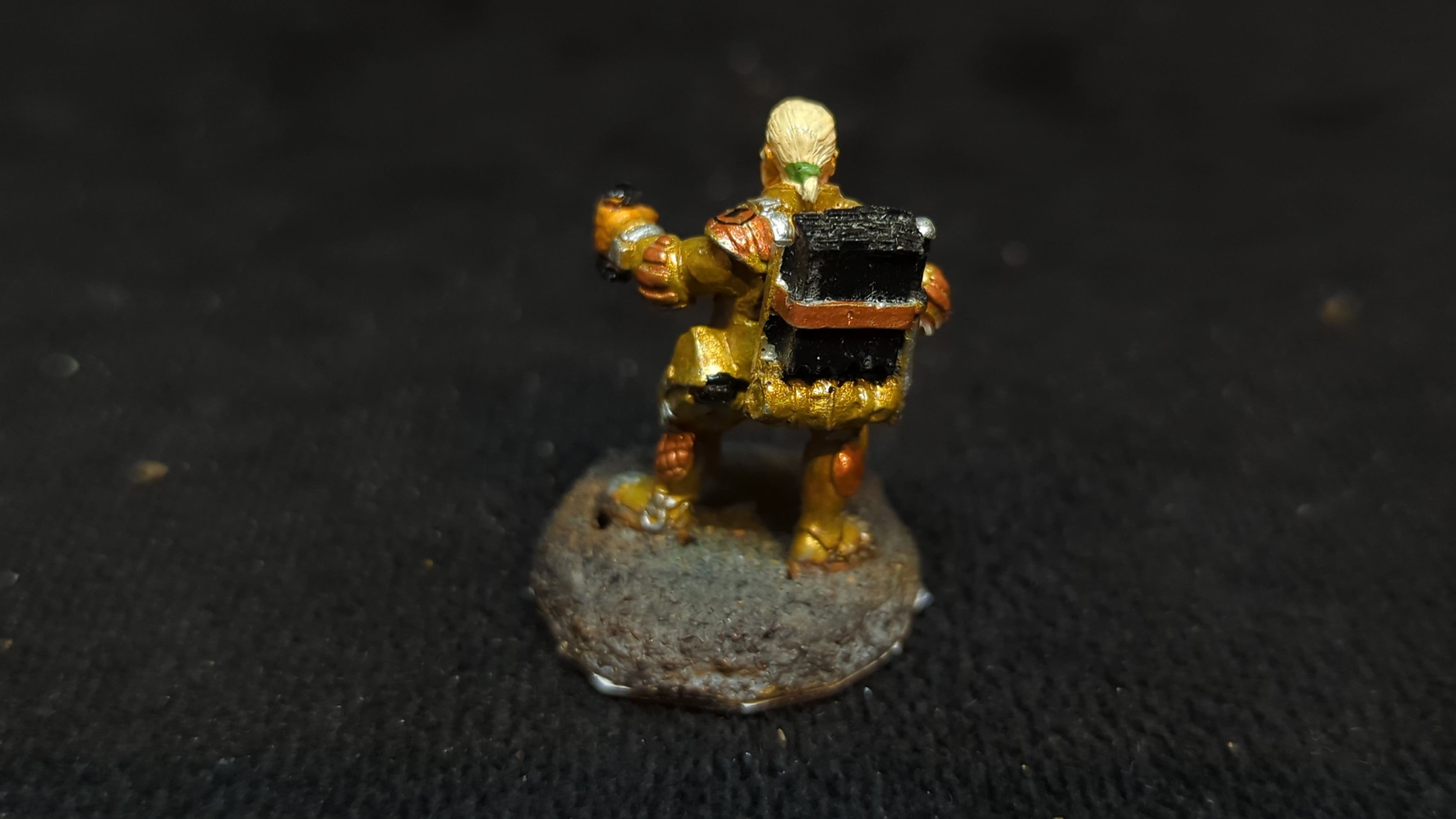 Warhammer Necromunda Necromunda Van Saar with Heavy Stubber x1 OOP Painted