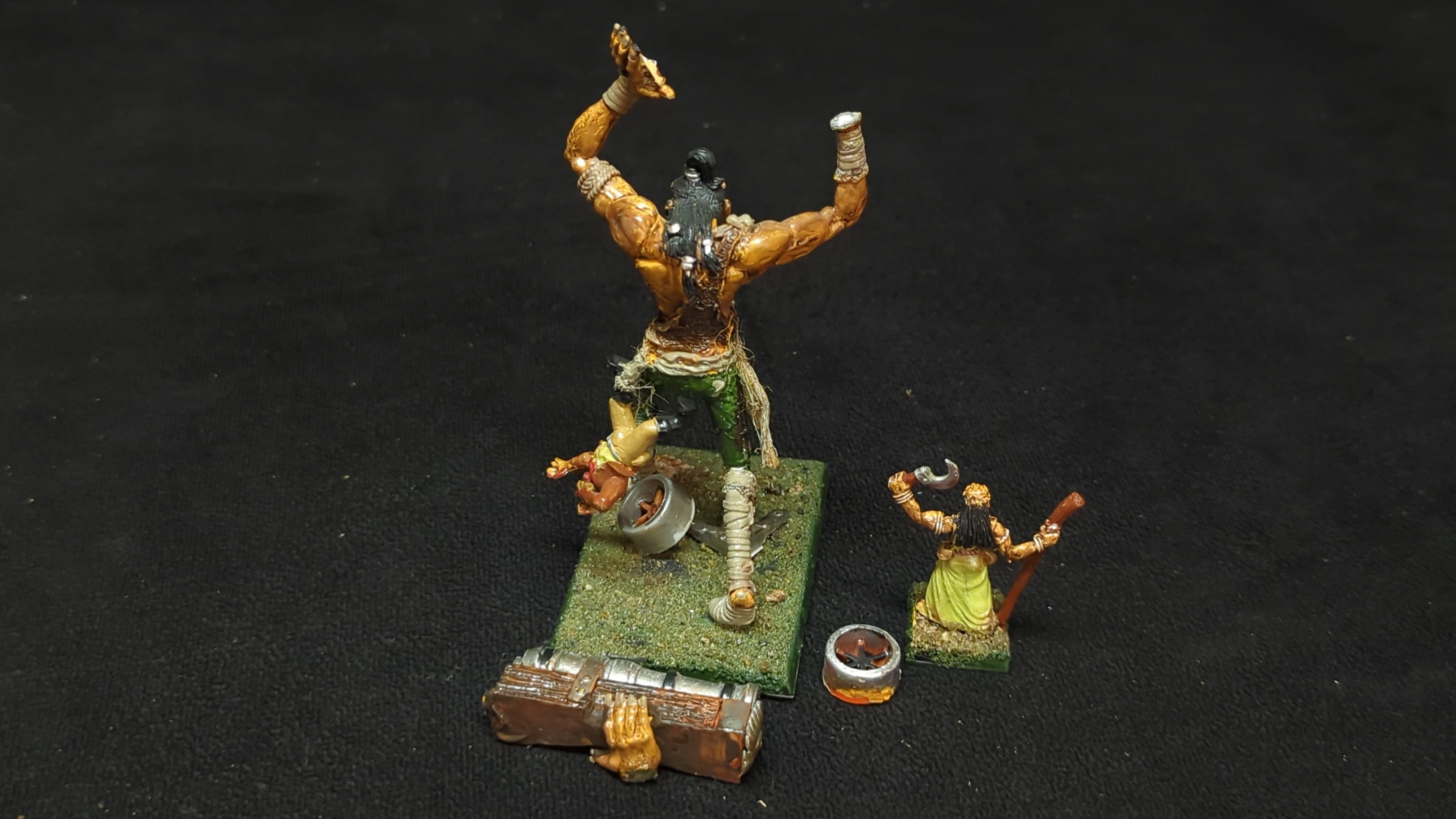 Warhammer Dogs of War Giants of Albion x1 OOP Painted