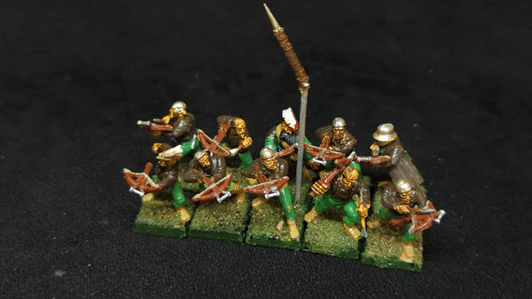 Warhammer Empire of Man Crossbowmen x10 OOP Painted