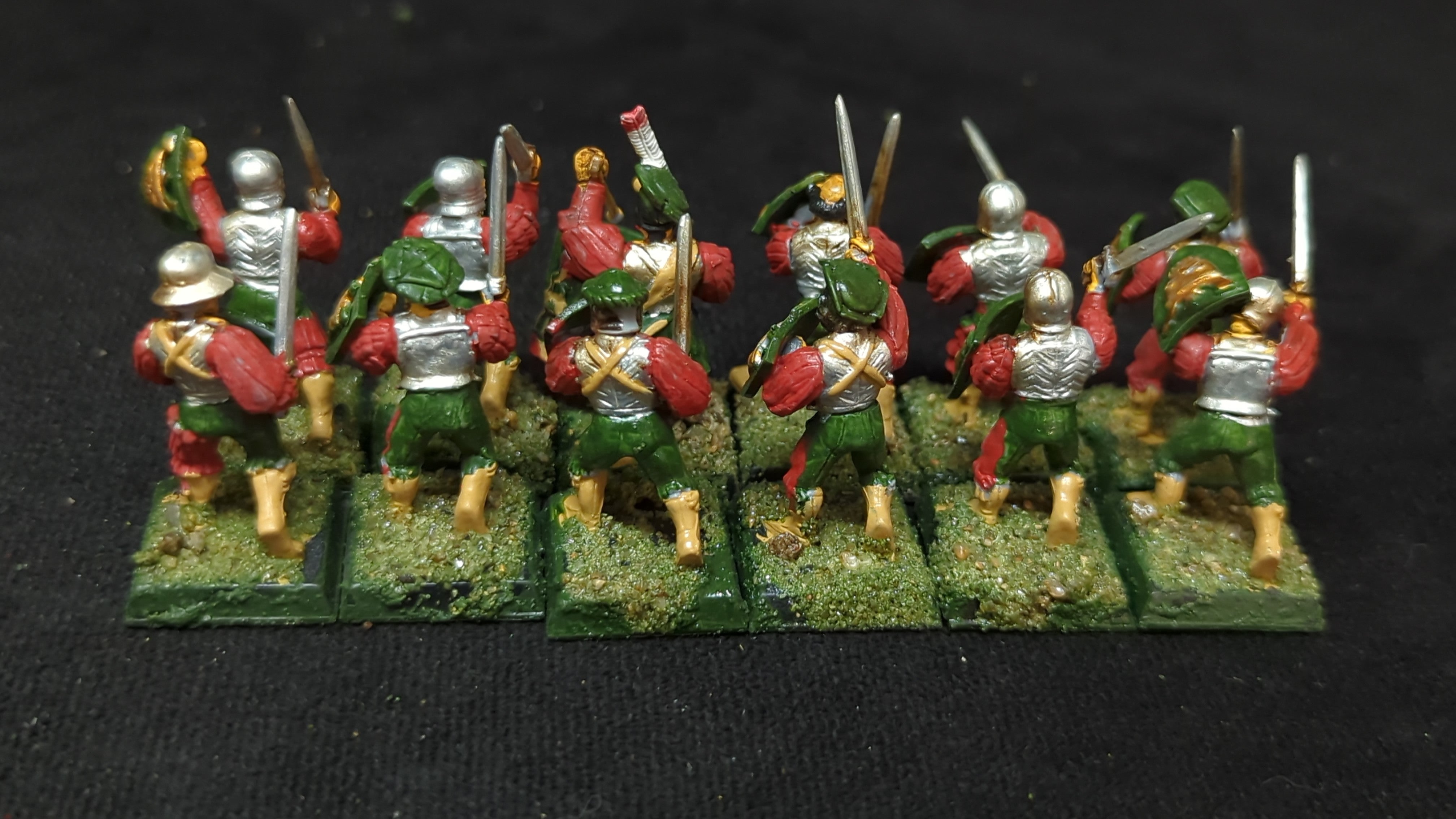 Warhammer Empire of Man Soldiers of the Empire x12 OOP Painted