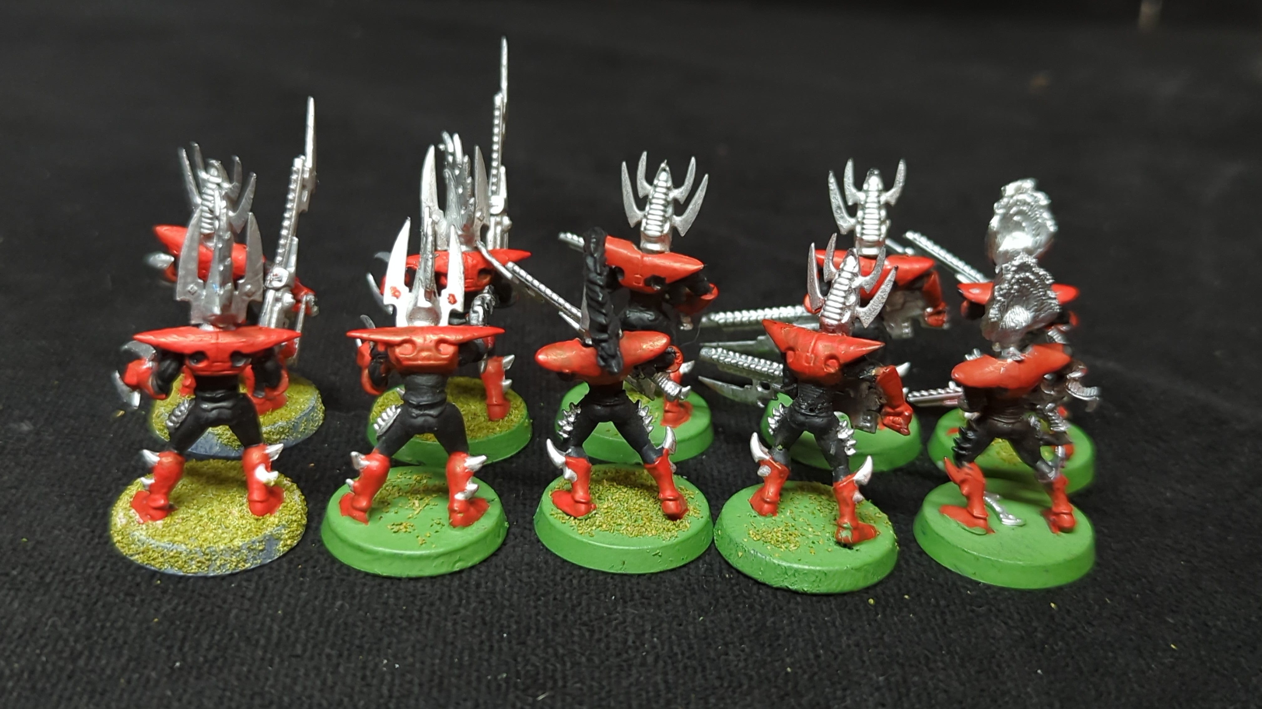 Warhammer 40k Drukhari Kabalite Warriors x10 Painted