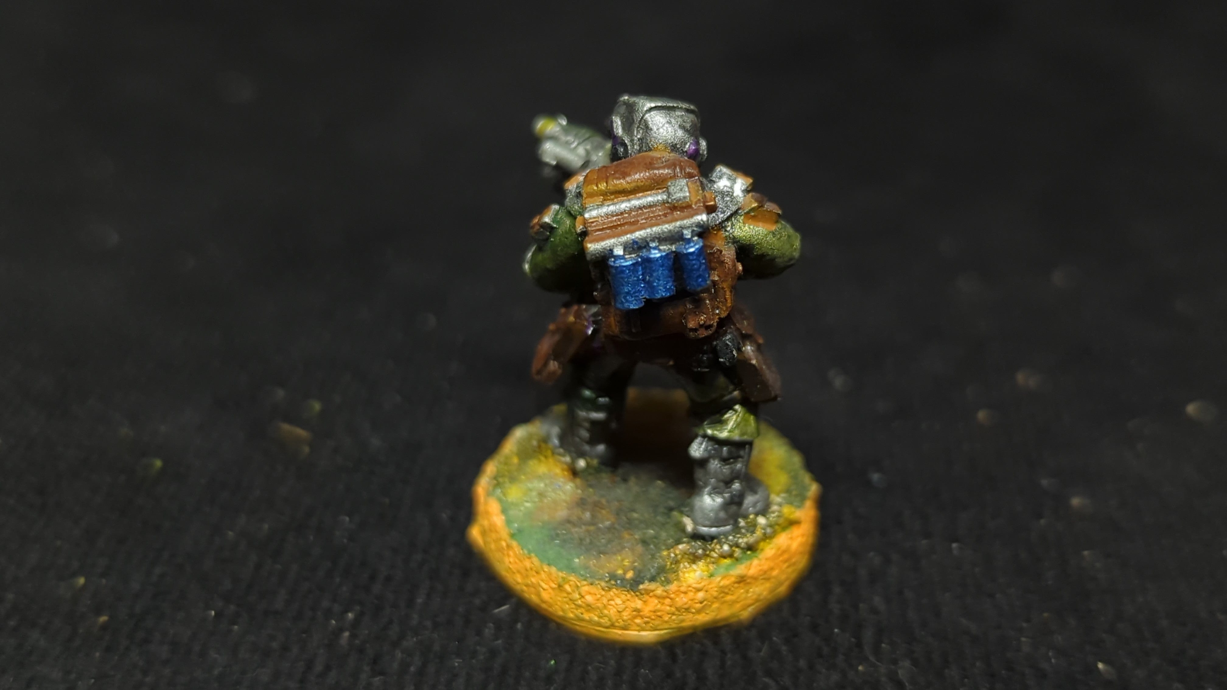 Warhammer 40k Astra Militarum Storm Trooper Grenade Launcher x1 OOP Painted