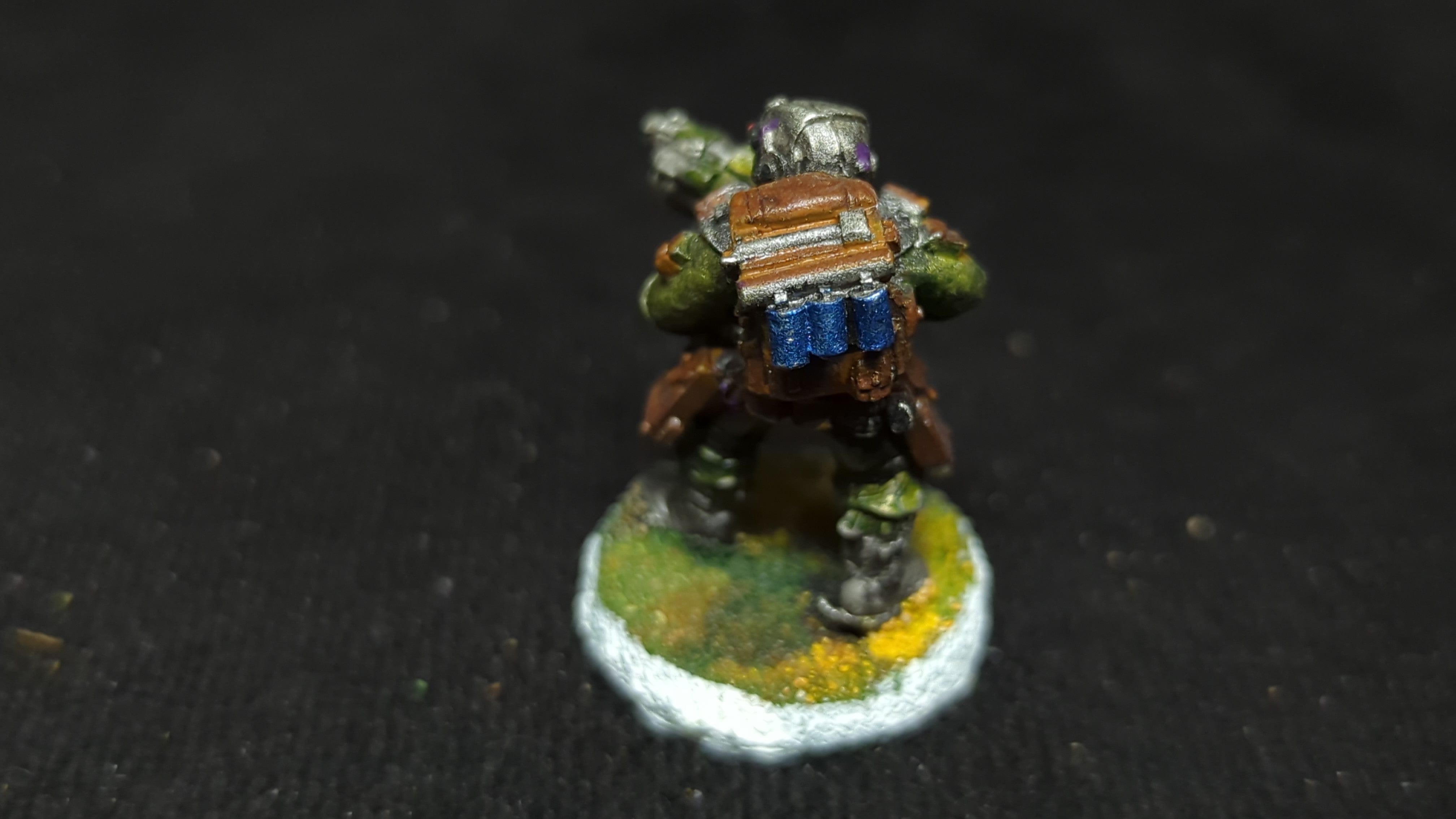 Warhammer 40k Astra Militarum Storm Trooper Grenade Launcher x1 OOP Painted