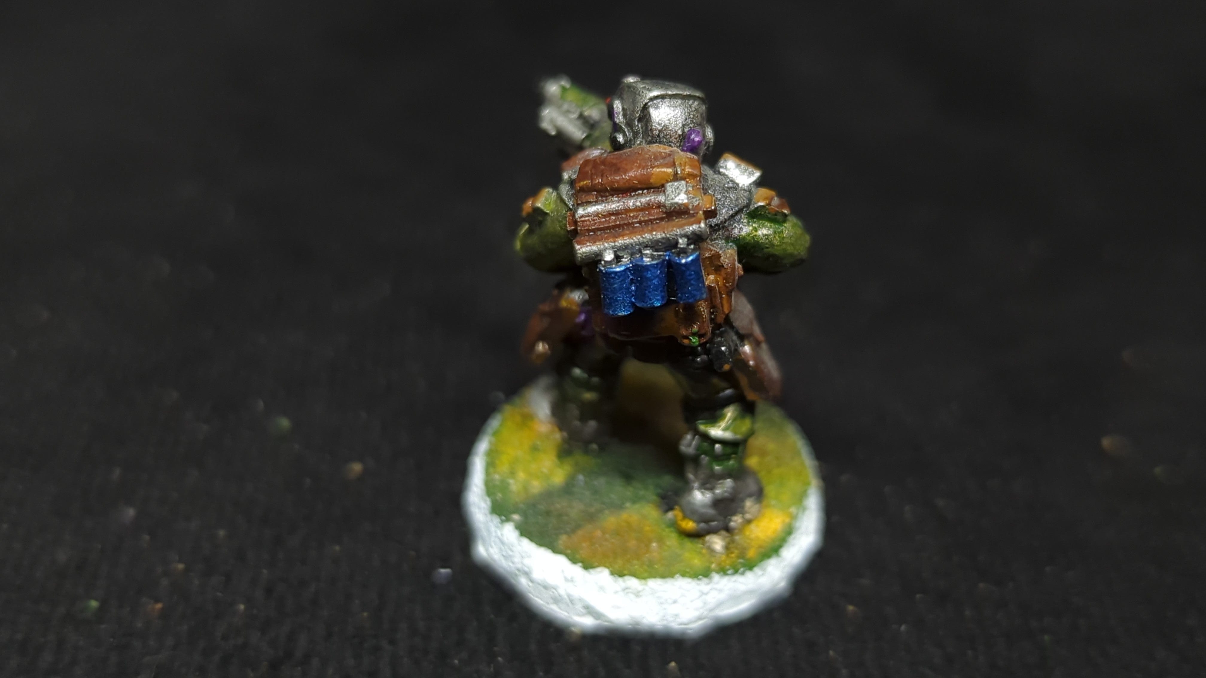 Warhammer 40k Astra Militarum Storm Trooper Grenade Launcher x1 OOP Painted