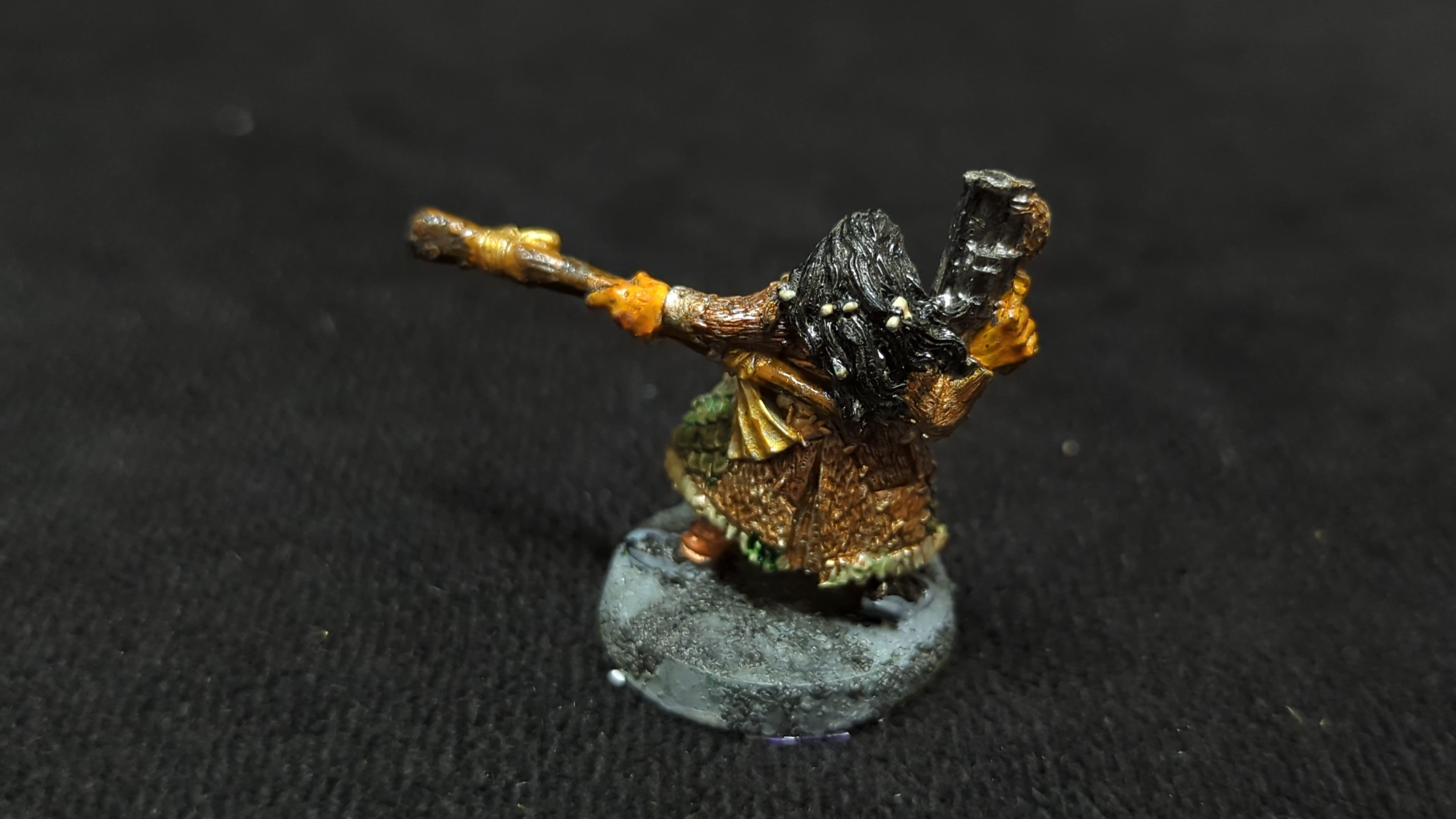 Necromunda Necromunda Wyrd Beastmaster x1 OOP Painted