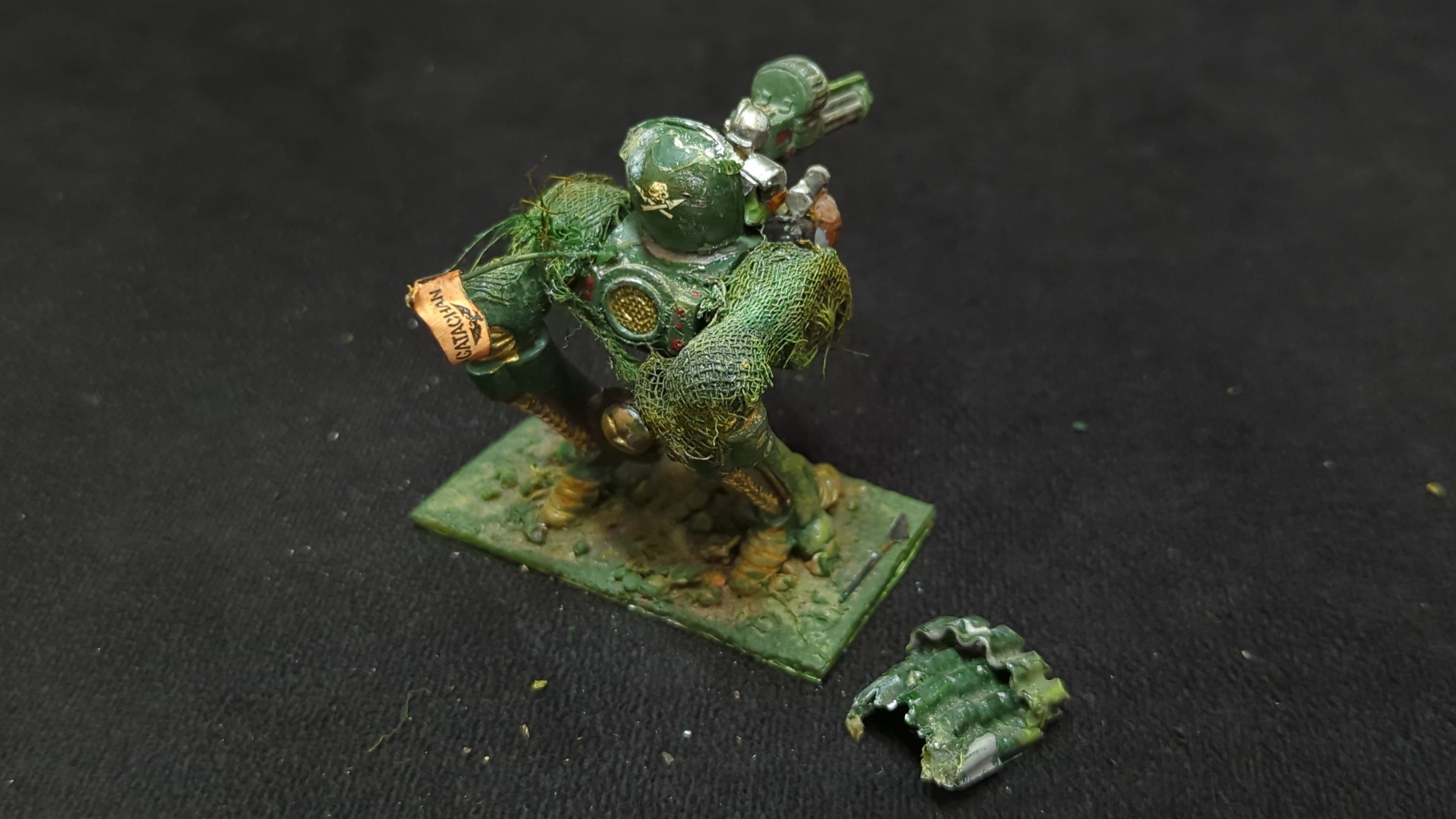 Warhammer 40k Old Astra Militarum Sentinel Proxy - Enigma War Raptor 1998 x1 OOP Painted