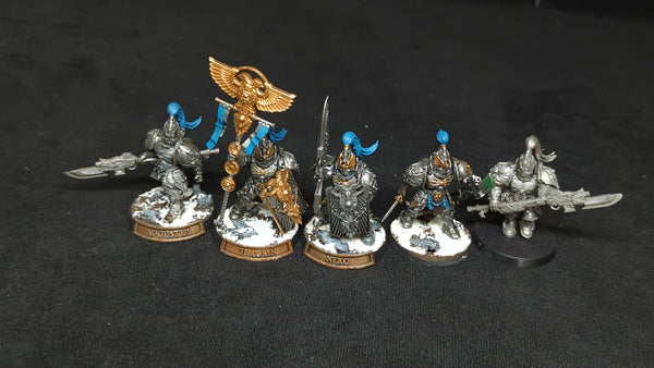 Warhammer 40k Adeptus Custodes Custodian Guard x5