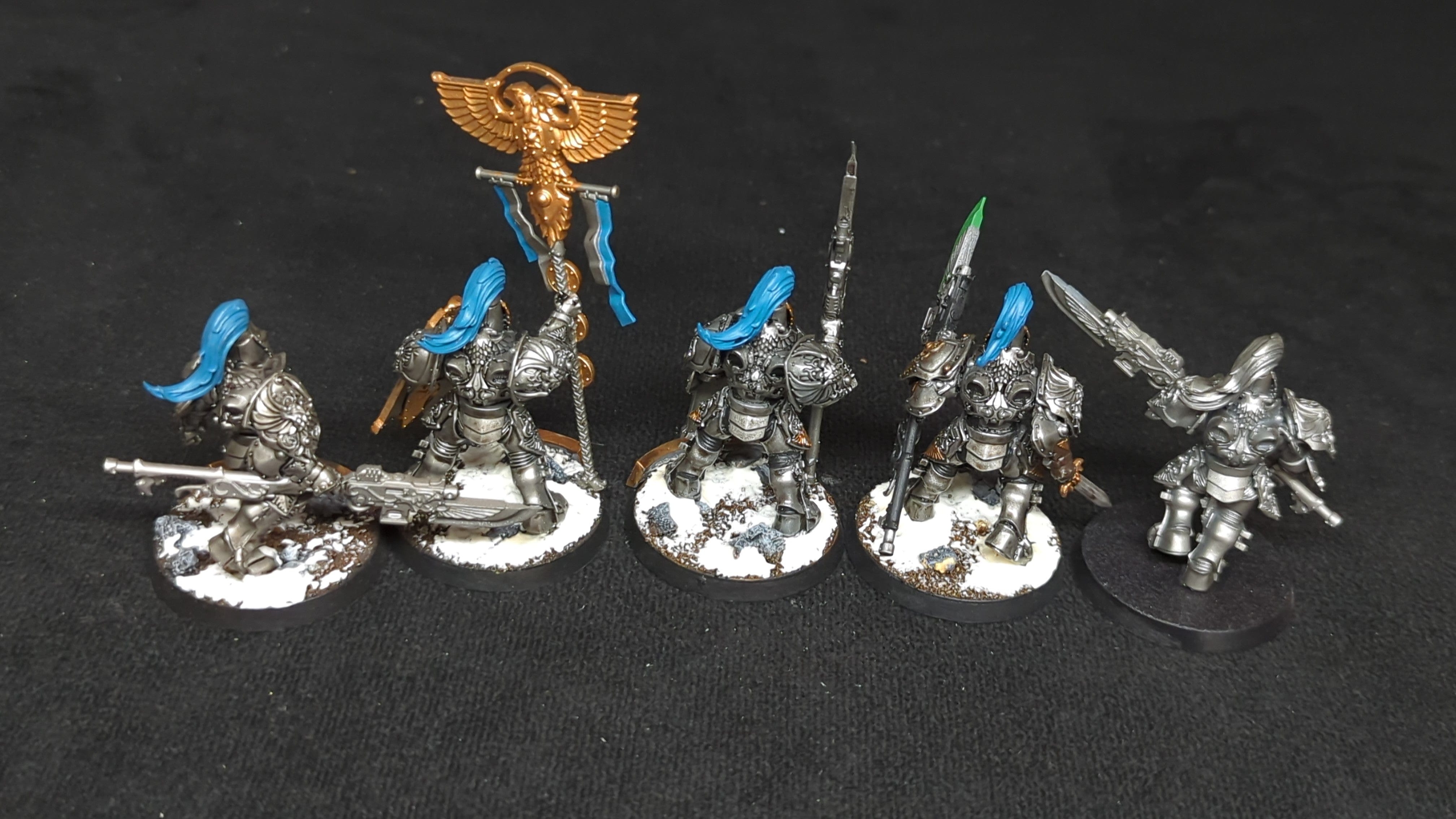 Warhammer 40k Adeptus Custodes Custodian Guard x5