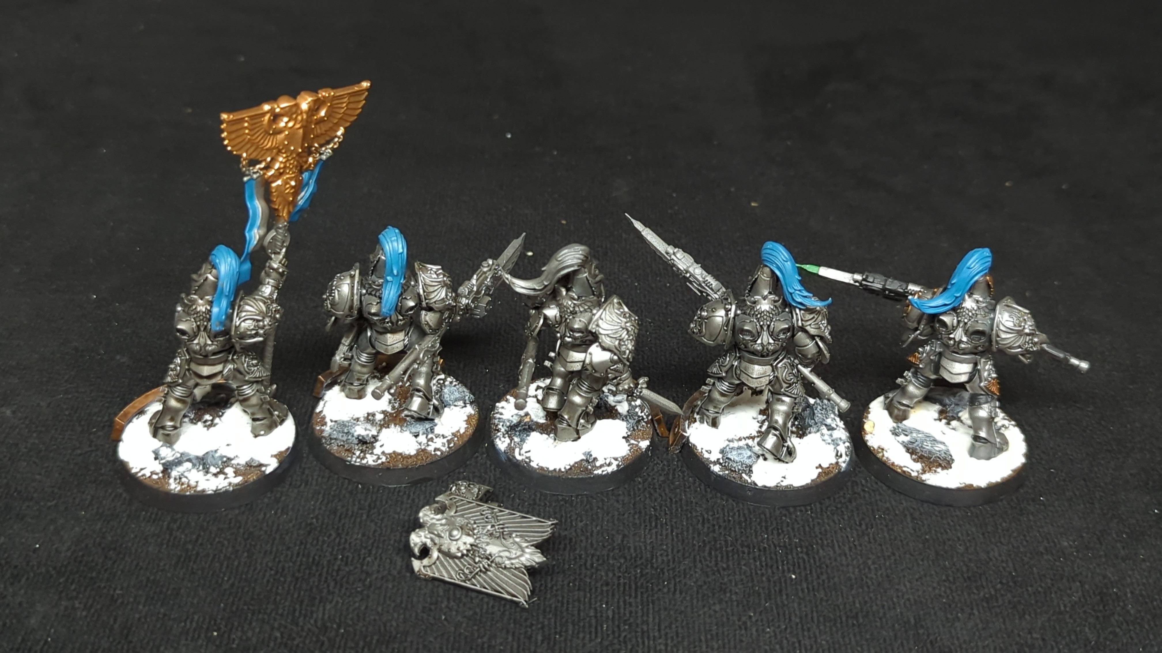 Warhammer 40k Adeptus Custodes Custodian Guard x5