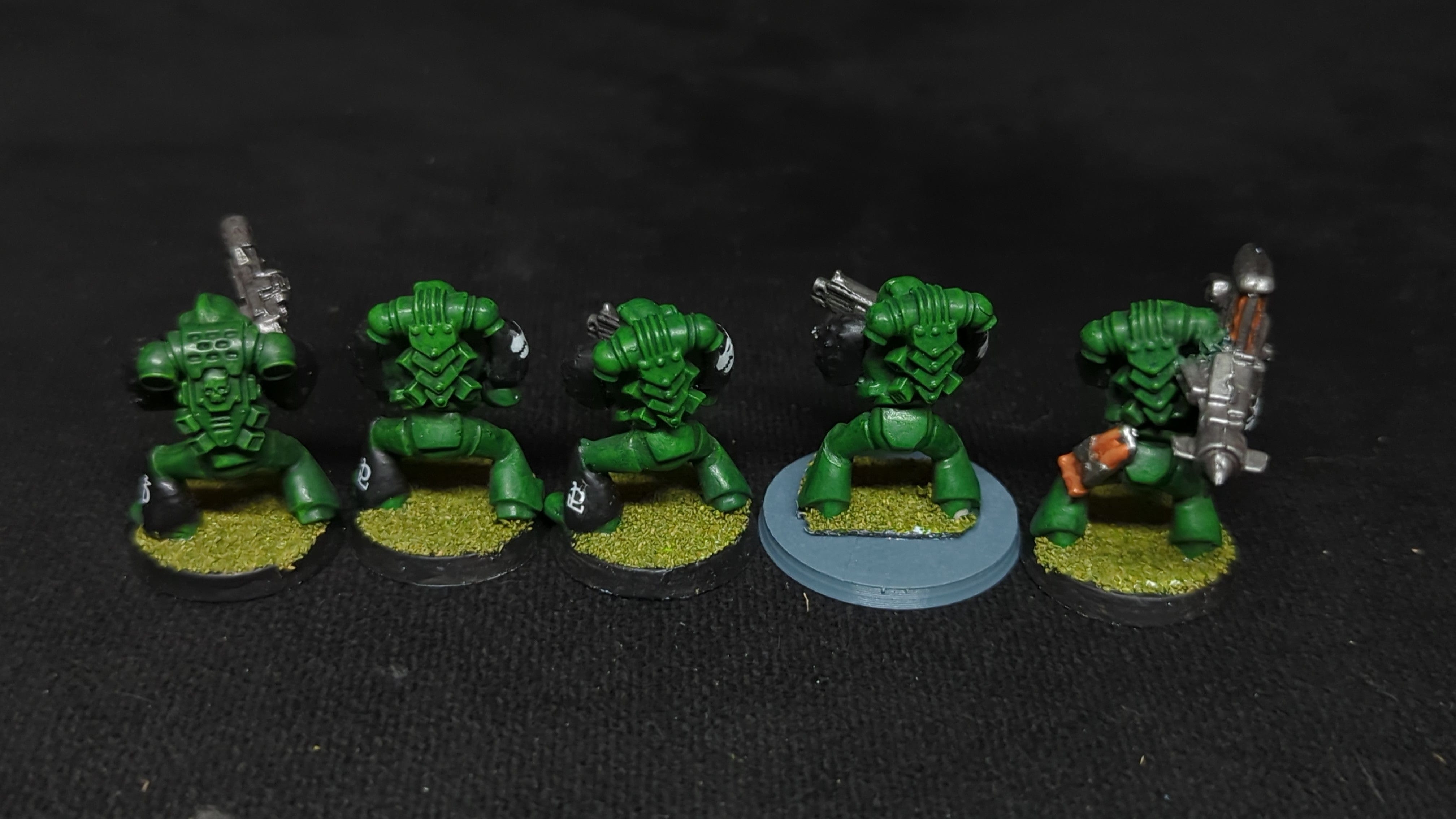 Warhammer 40k Rogue trader Marines x5