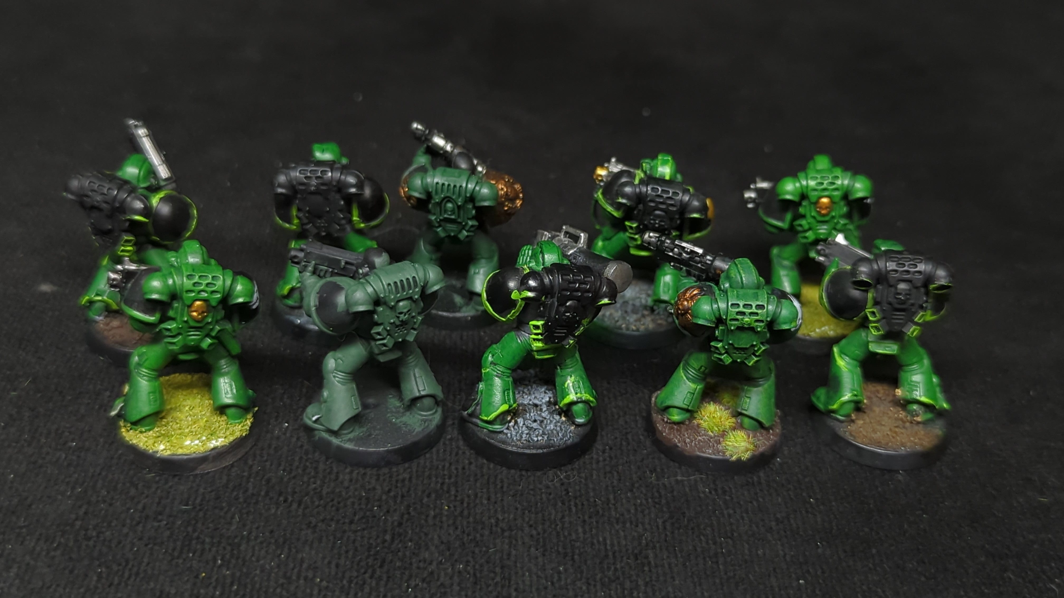 Warhammer 40k Space Marines Tactical Squad x10