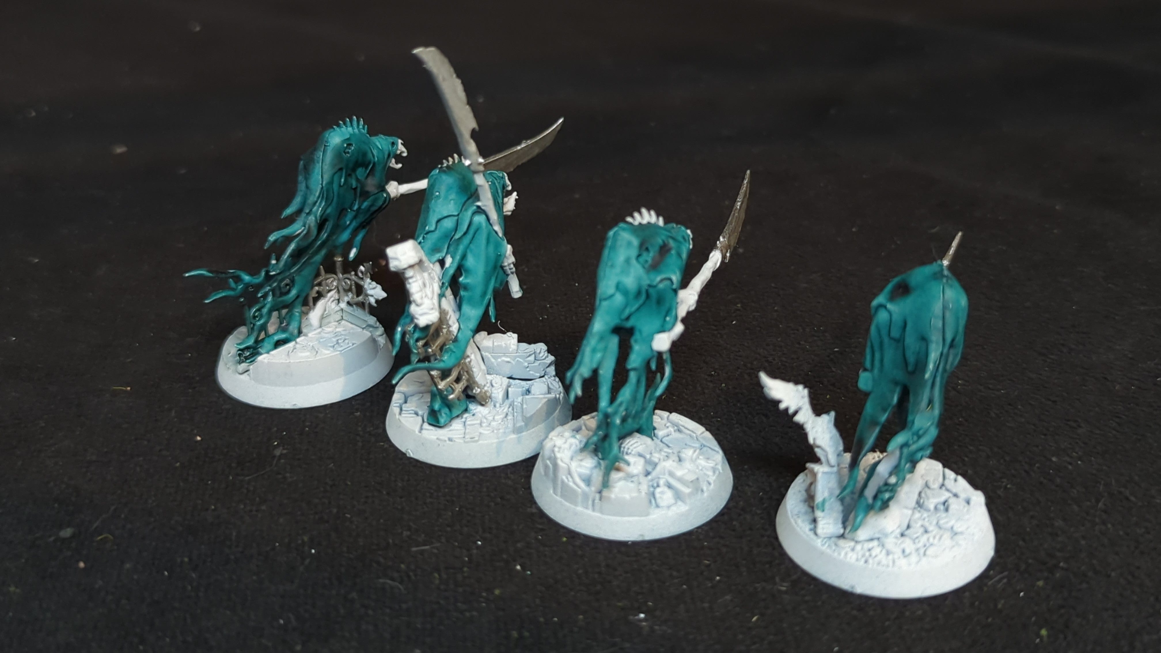 Age of Sigmar Nighthaunt Glaivewraith Stalkers x4