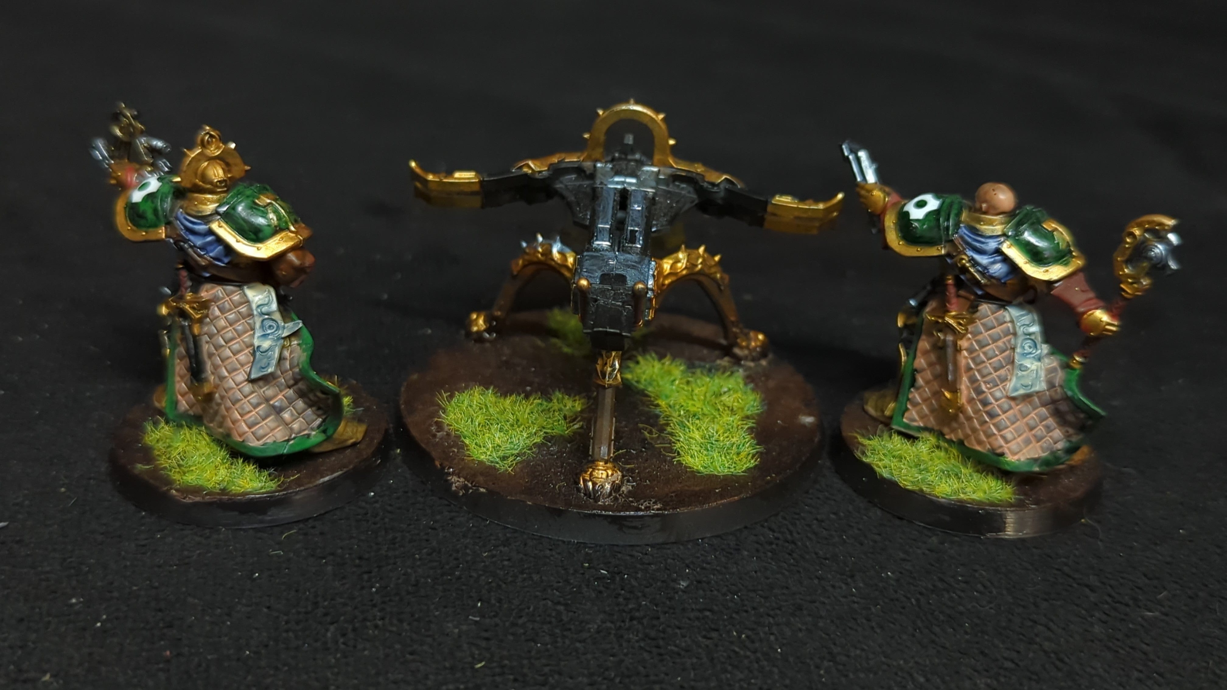 Age of Sigmar Easy to Build: Stormcast Eternals Celestar Ballista x3 OOP Painted