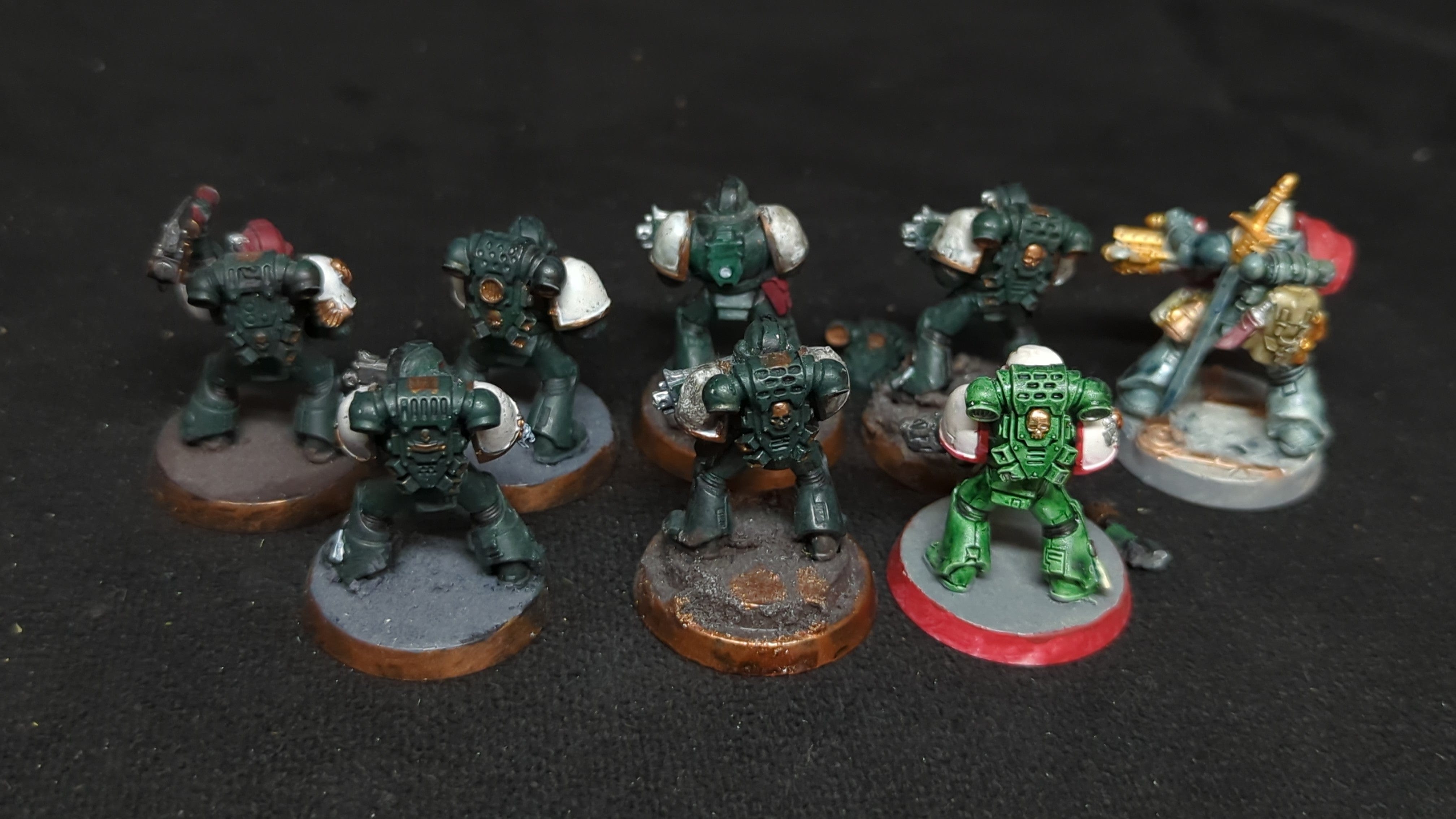 Warhammer 40k Space Marines Tactical Squad x8
