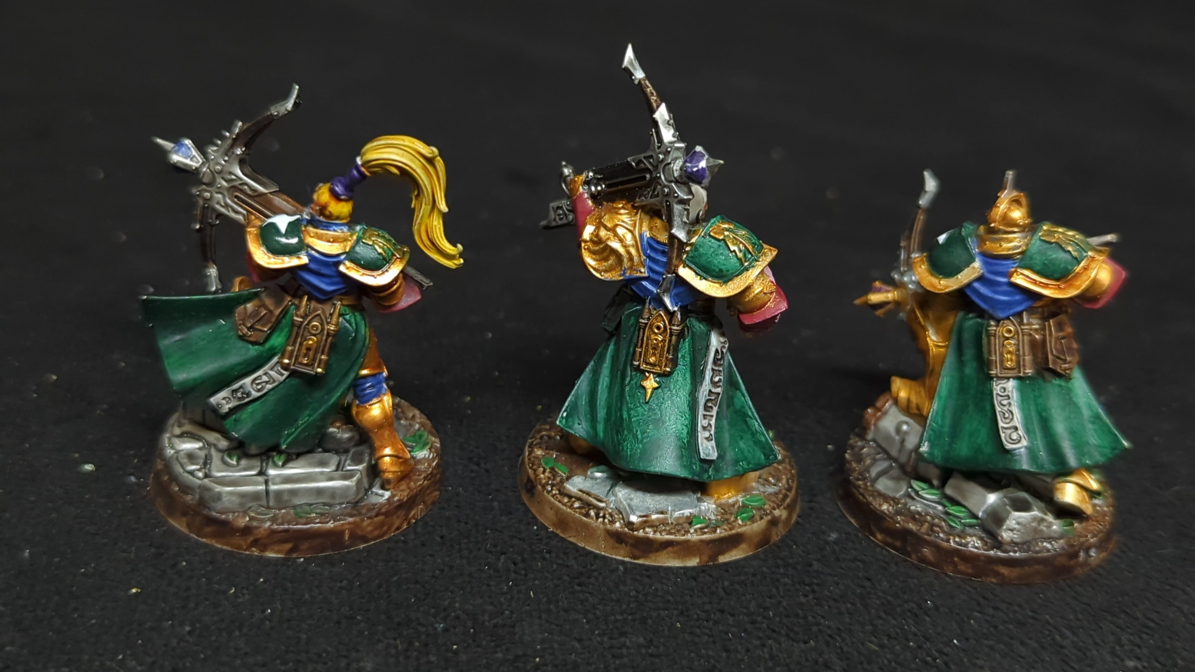 Age of Sigmar Stormcast Eternals Easy to Build Castigators x3 OOP Painted