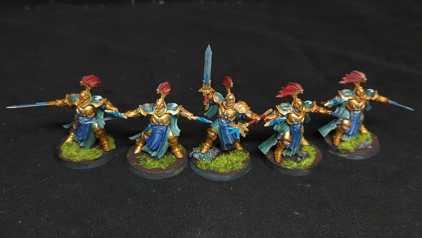 Age of Sigmar Stormcast Eternals Evocators x5 OOP Painted