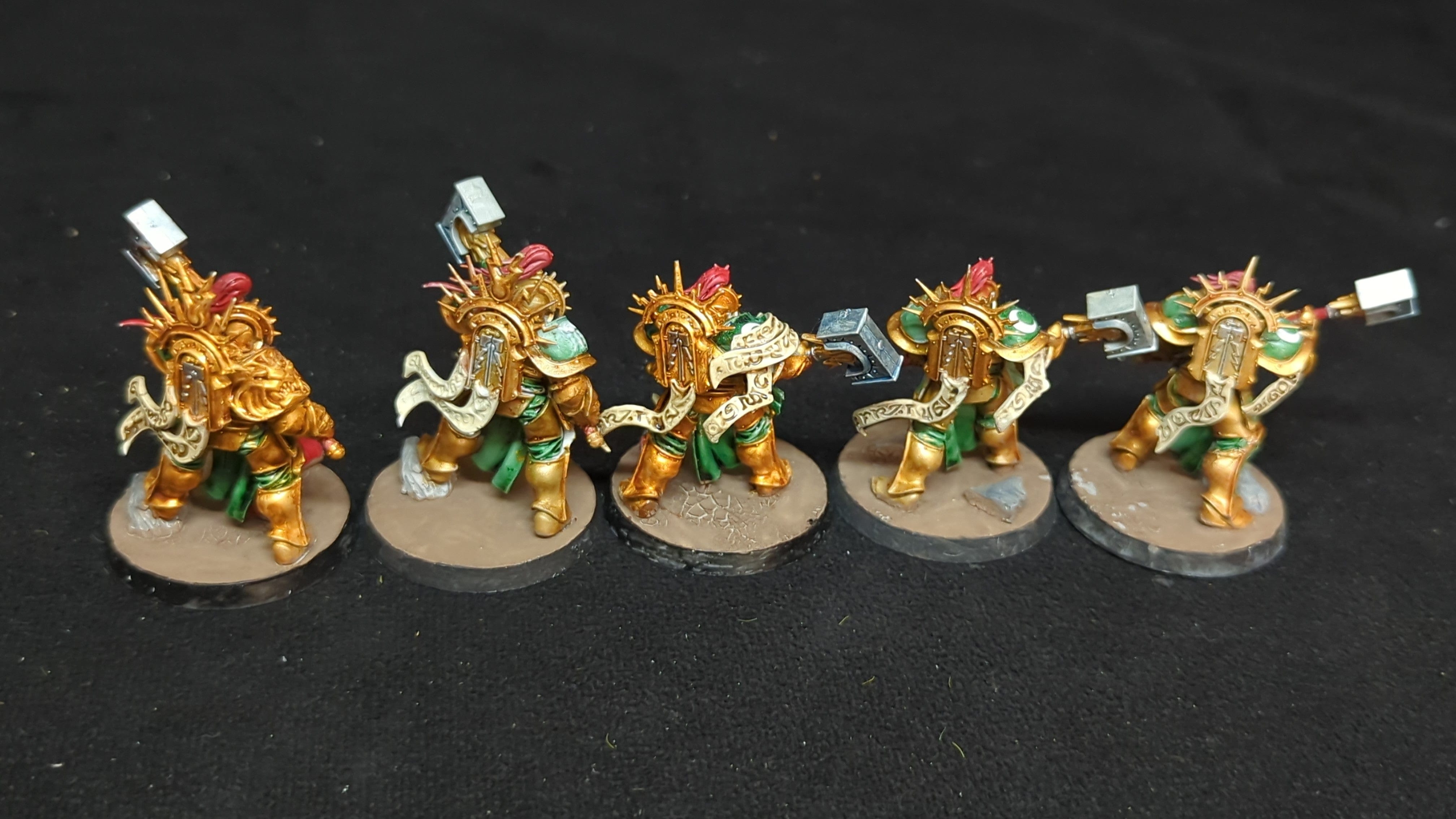 Age of Sigmar Stormcast Eternals Retributors x5 Painted