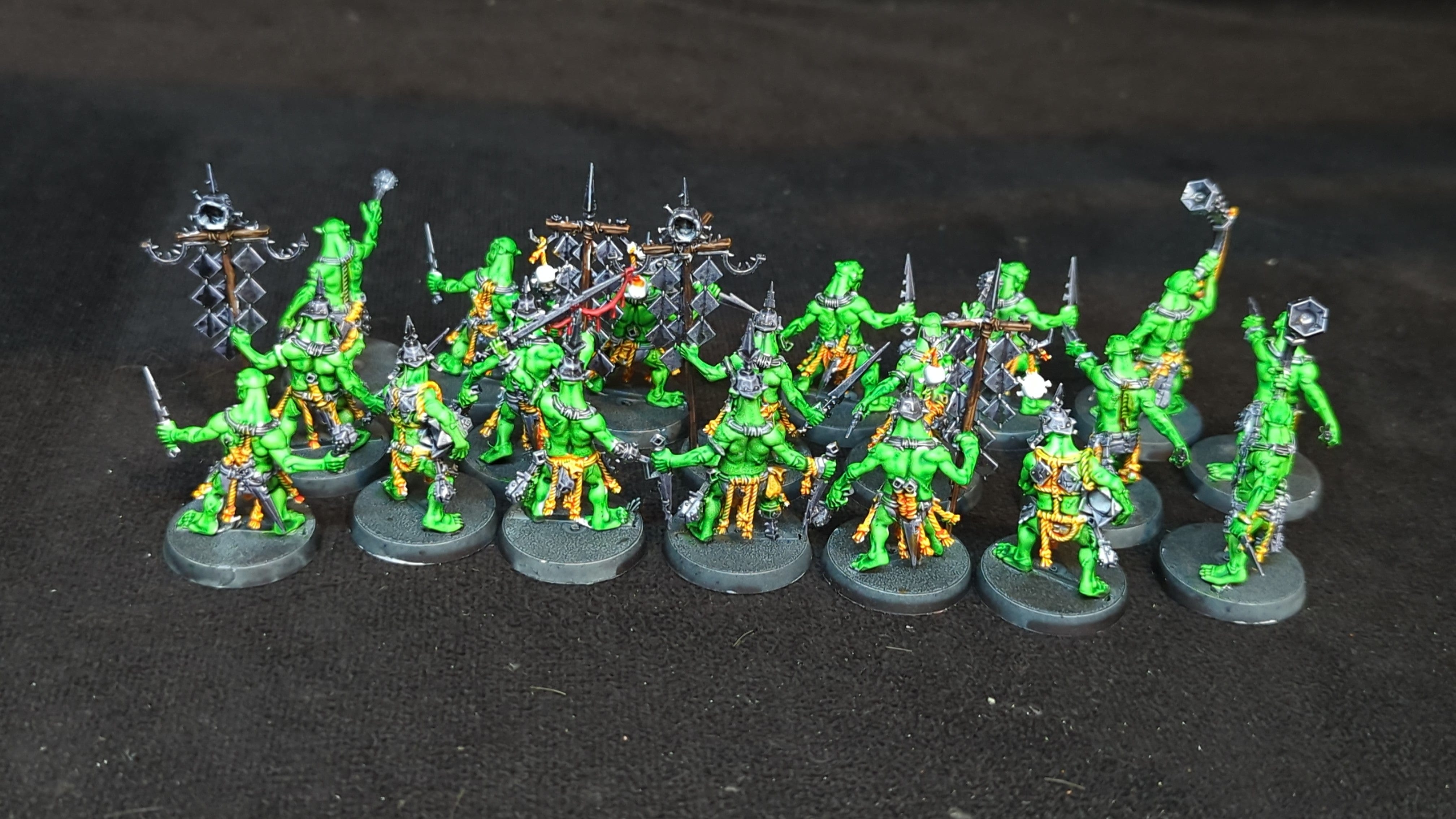 Age of Sigmar Orruk Warclans Hobgrot Slittas x19