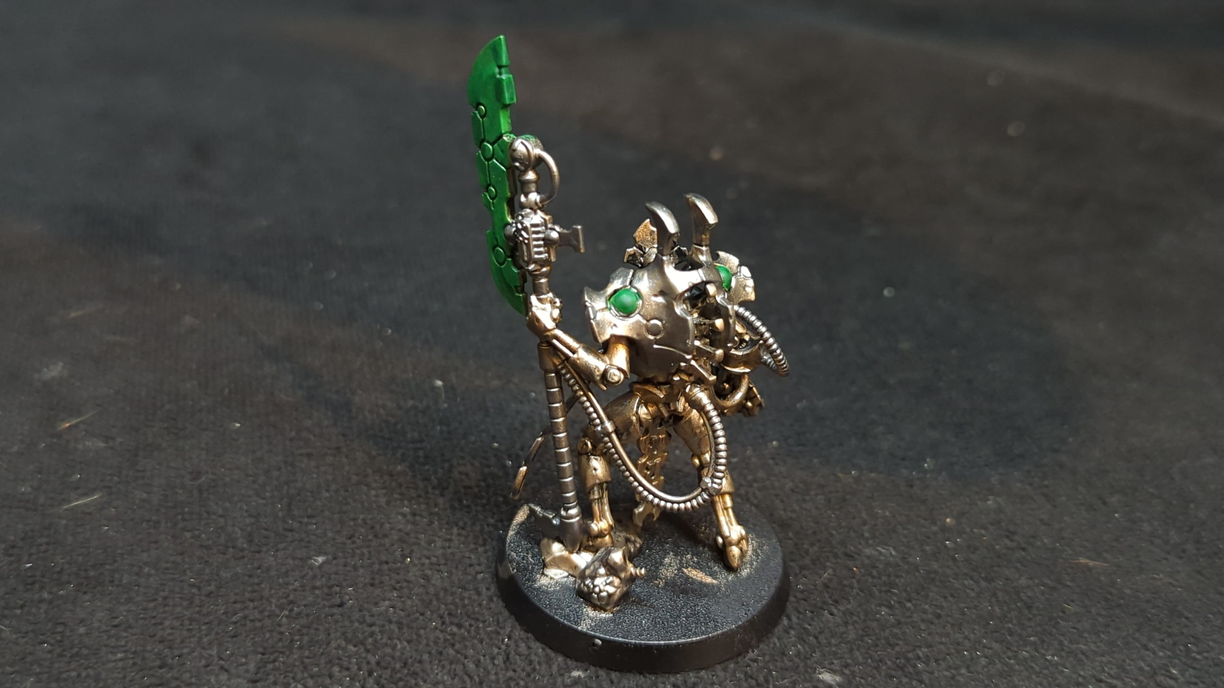 Warhammer 40k Necrons Overlord with Tachyon Arrow x1
