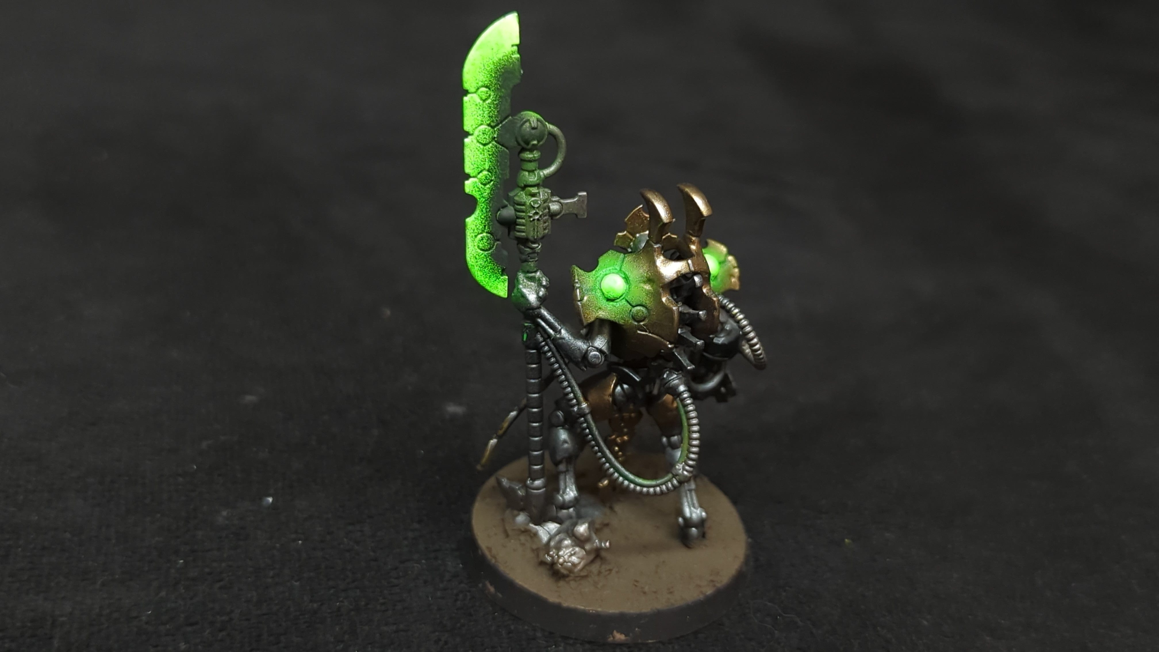 Warhammer 40k Necrons Overlord with Tachyon Arrow x1