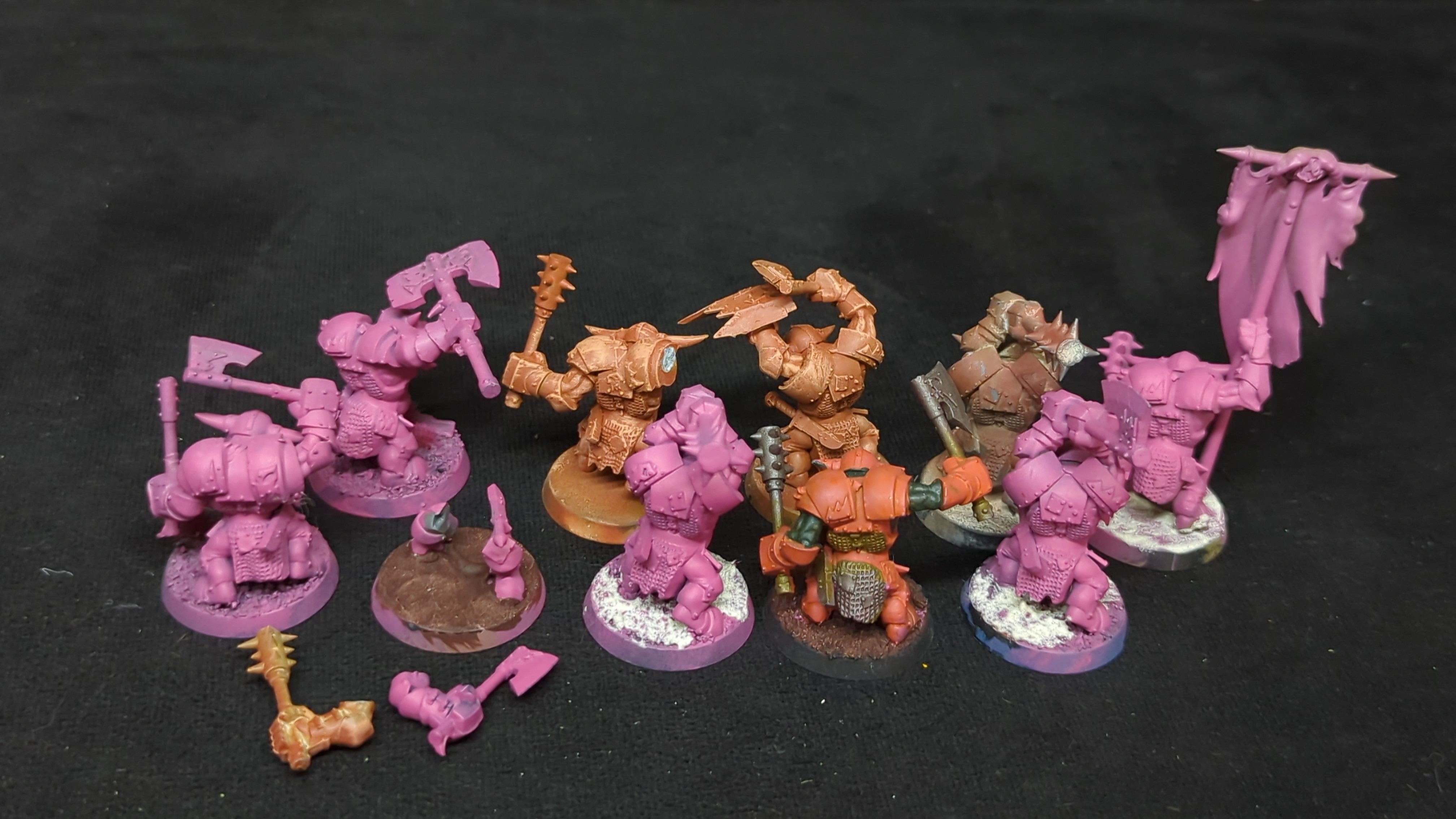 Age of Sigmar Orruk Warclans Orruk Ardboyz x10