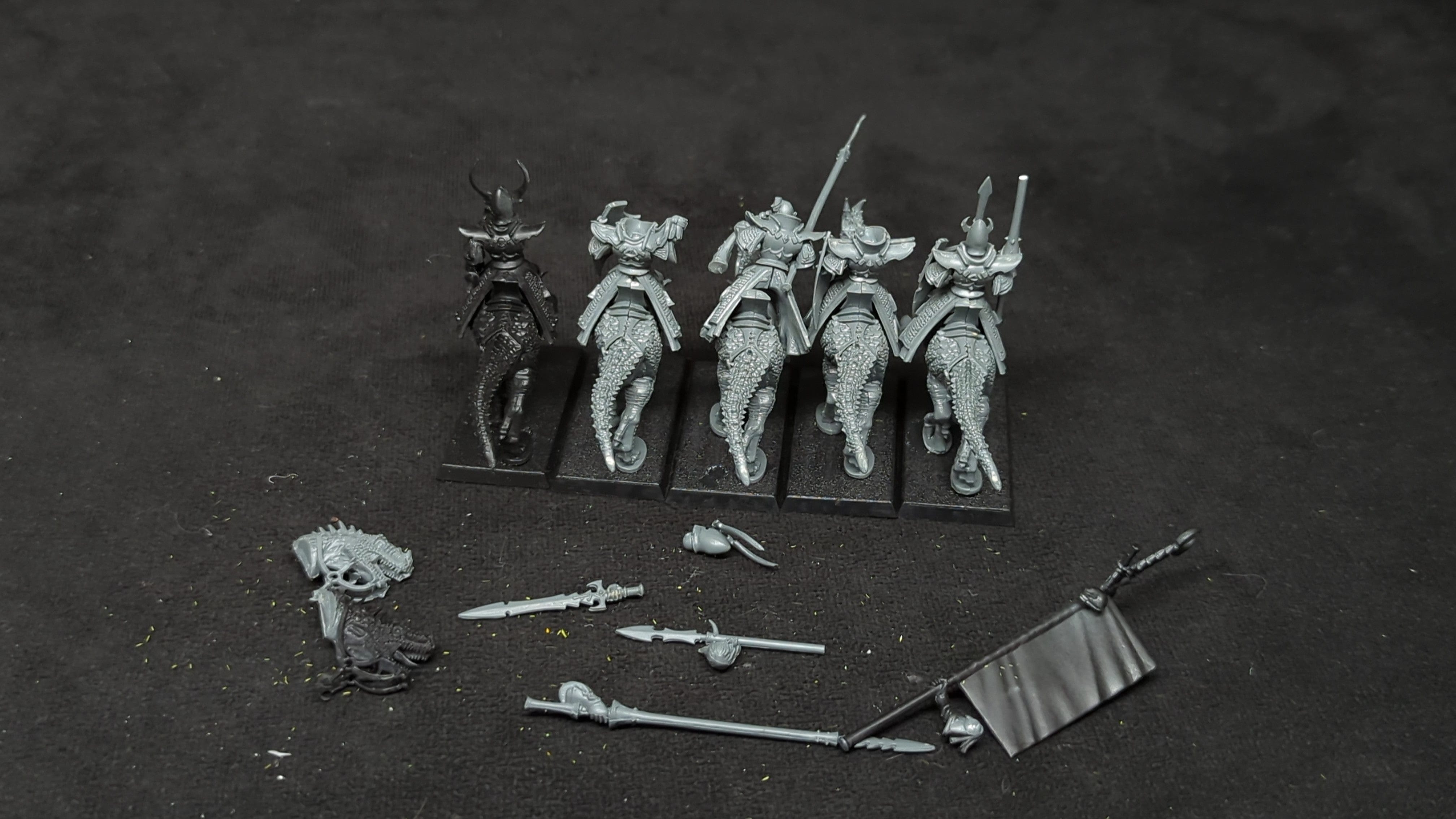 The Old World Cold One Cavalry x5