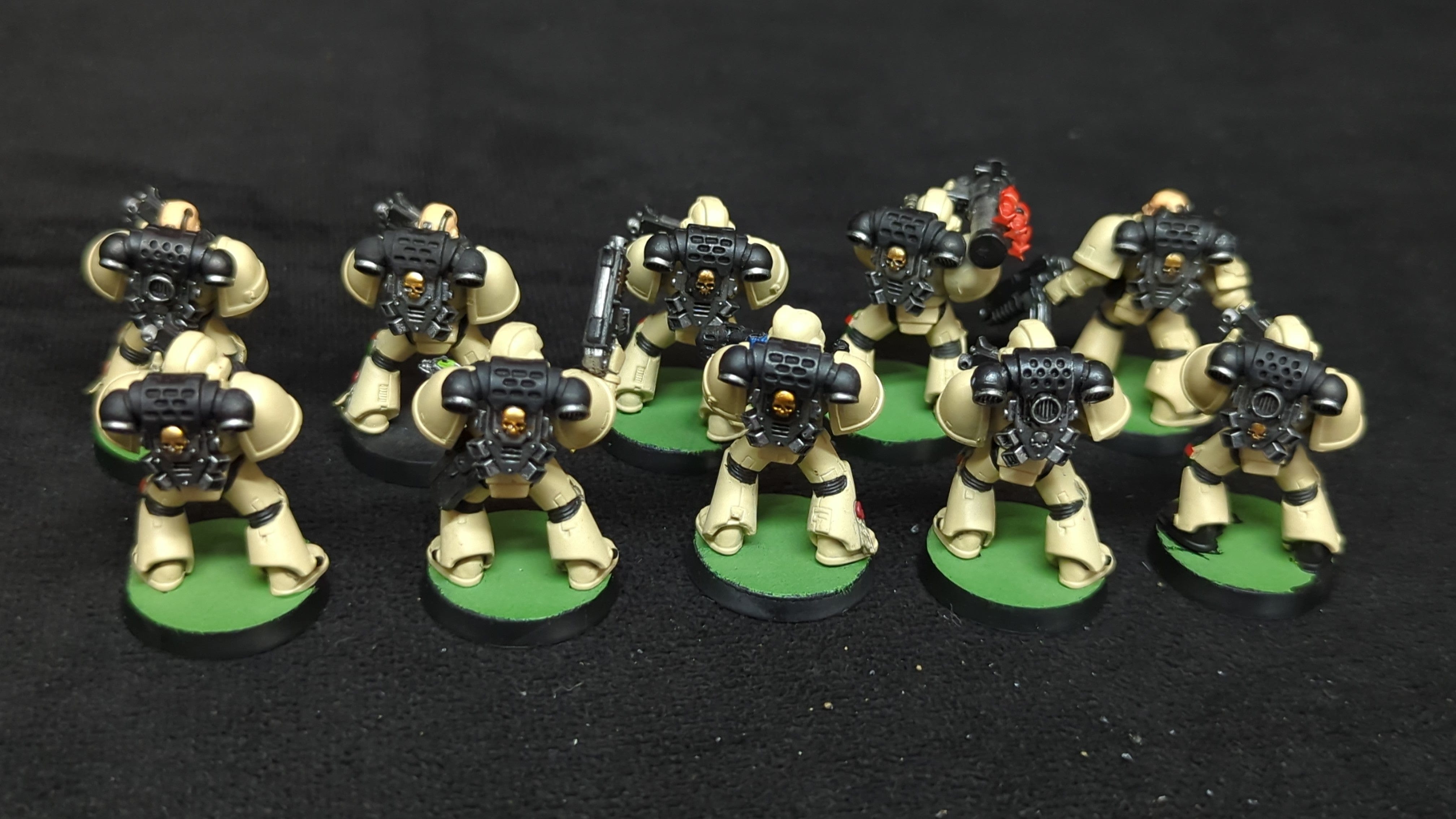 Warhammer 40k Space Marines Tactical Squad x10 Painted