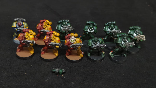 Warhammer 40k Space Marines Tactical Squad x11